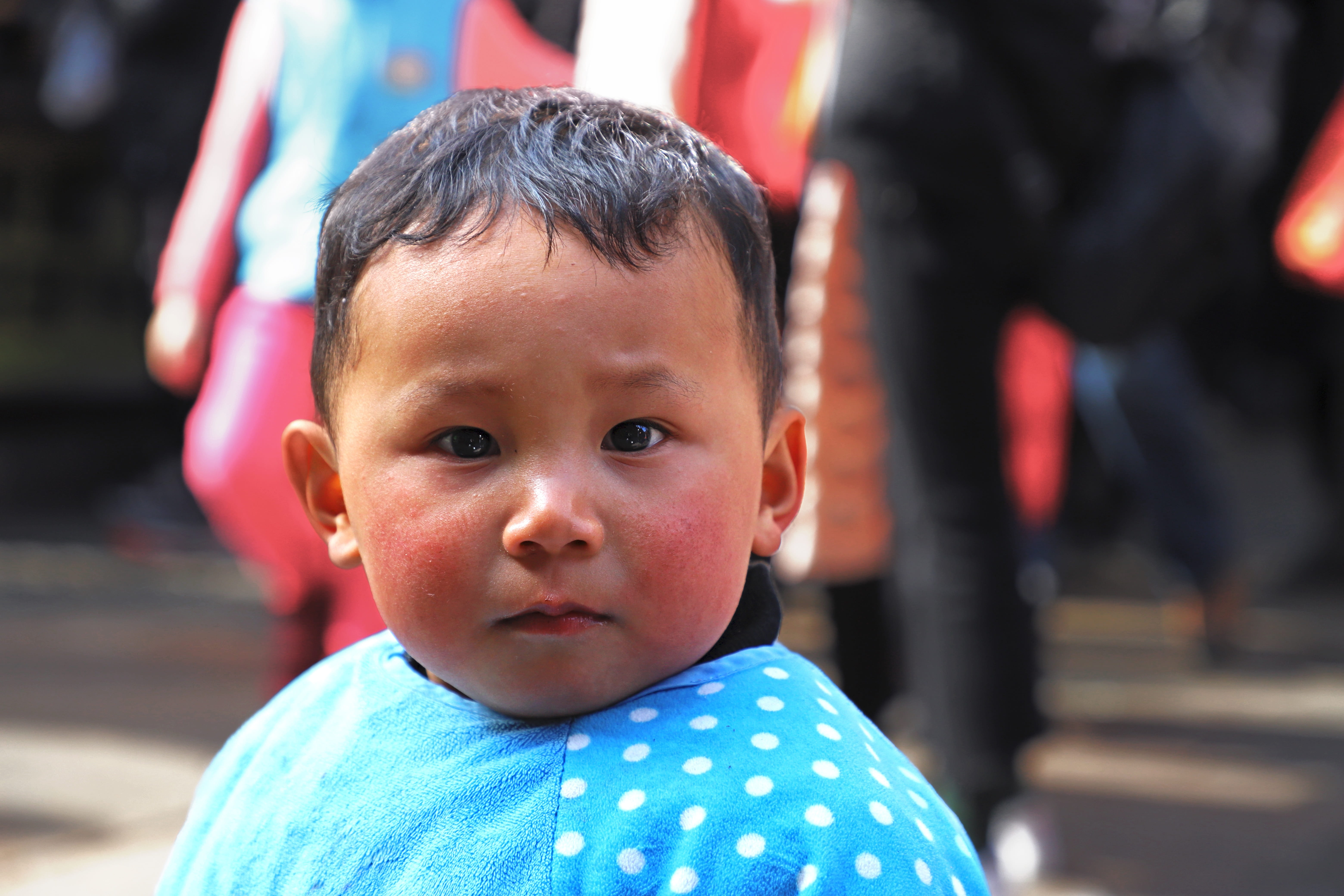 people, outdoors, mongolian, holiday, looking at camera, portrait, history, ancient, innocence, distraught, serious, girl, young, headshot, china, human face, HD Wallpaper