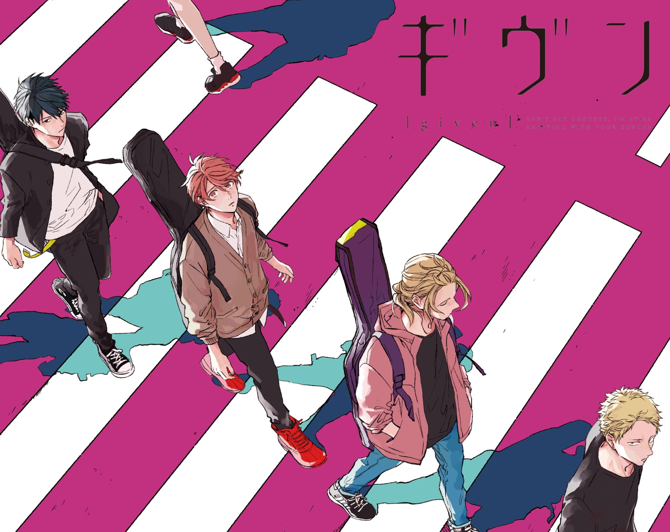 Given, 1080P, Ritsuka Uenoyama, Akihiko Kaji, Anime, Mafuyu Satou, Haruki Nakayama, HD Wallpaper