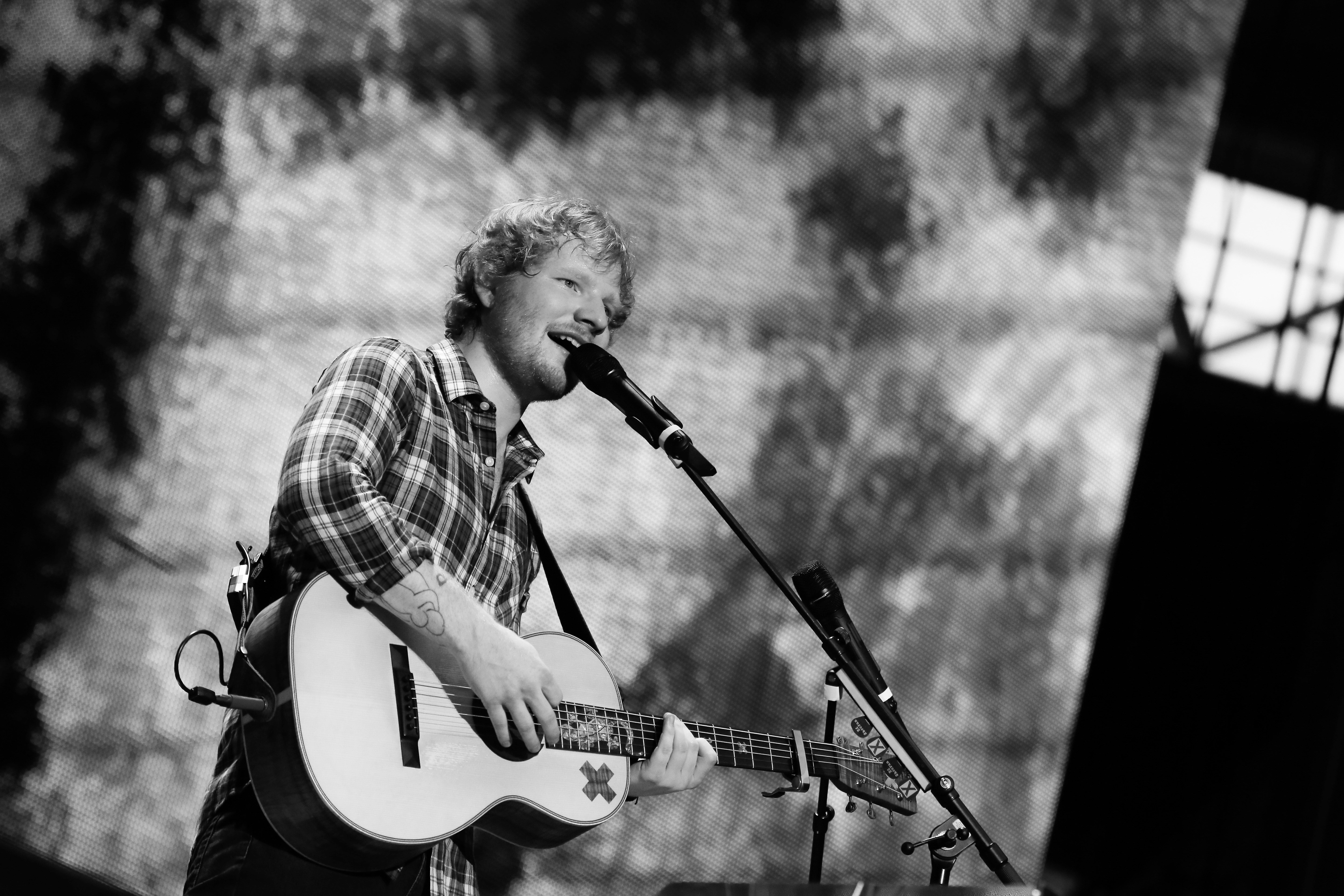 ed sheeran, 5K, HD Wallpaper