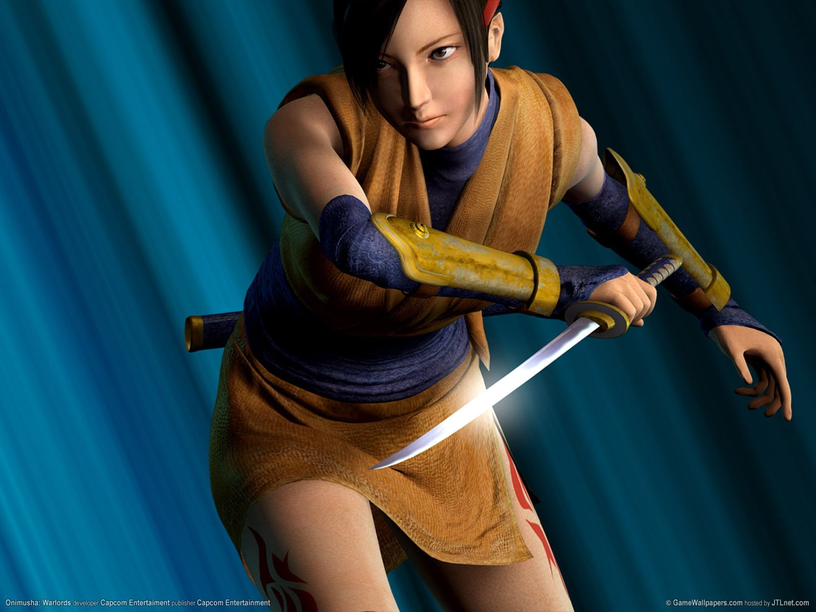 onimusha, warrior, 720P, samurai, fantasy, ninja, action, adventure, puzzle, fighting, HD Wallpaper