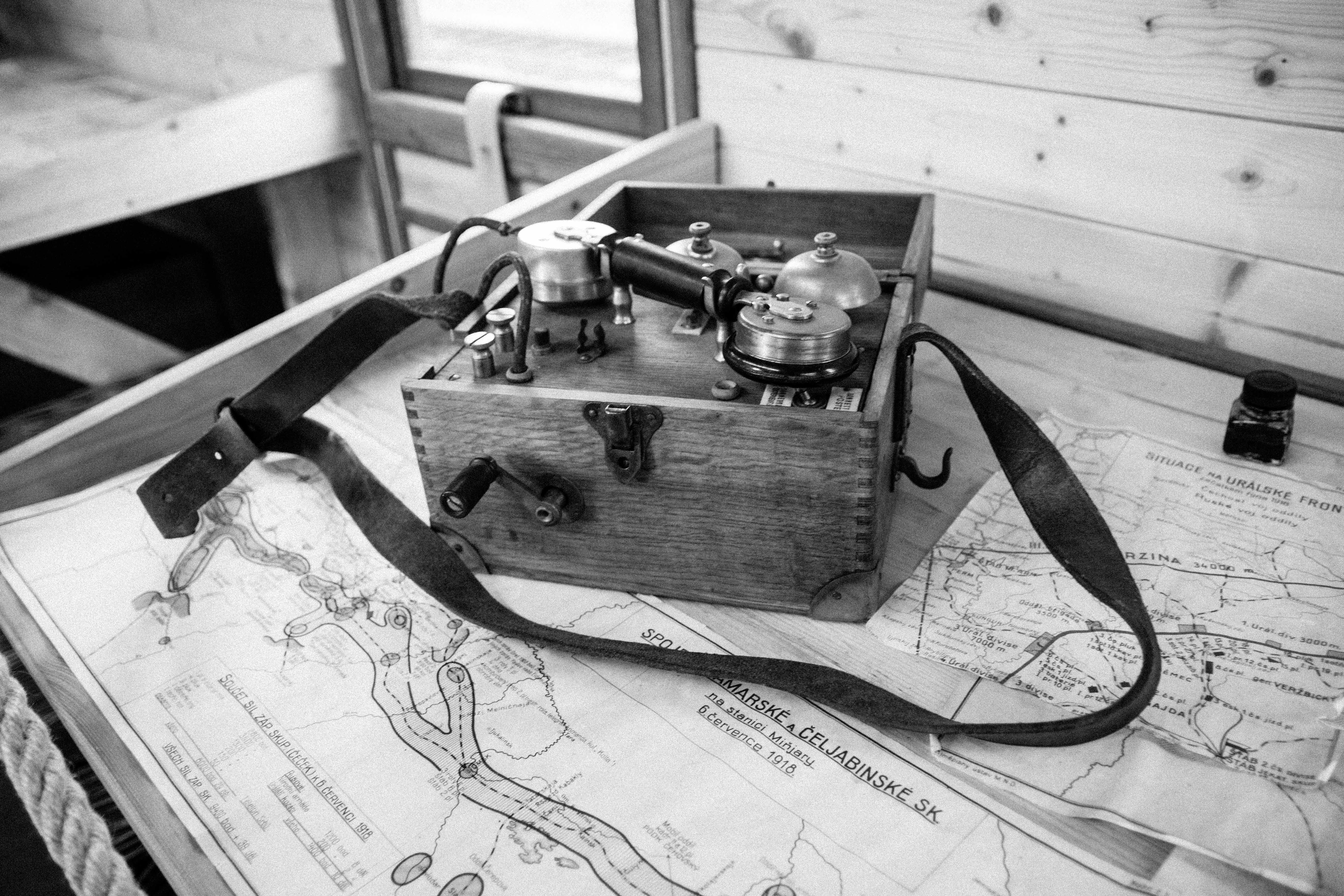 vintage, communication, day, Army, wood - material, no people, work tool, Museum, history, equipment, retro, the past, focus on foreground, legion, still life, HD Wallpaper
