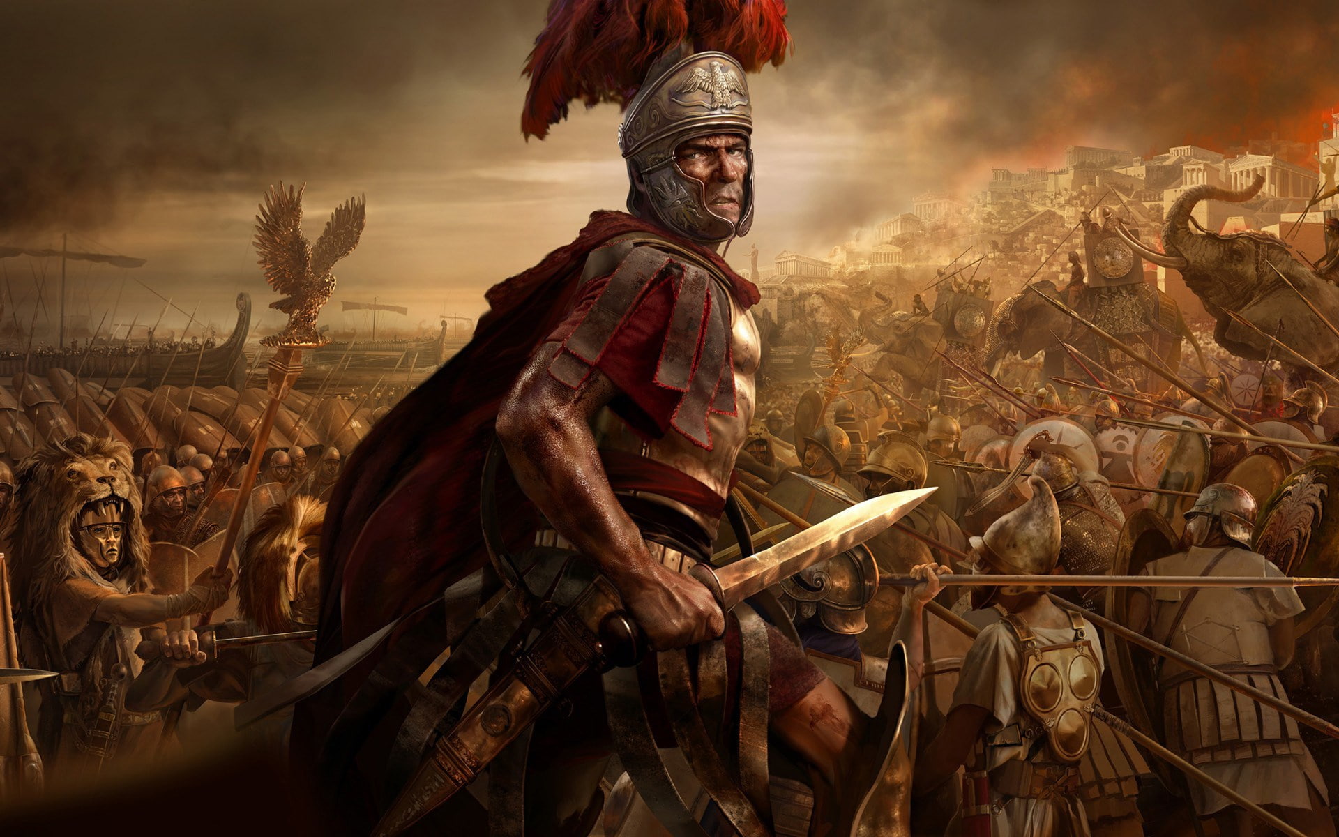 1080P, Total War: Rome II, HD Wallpaper