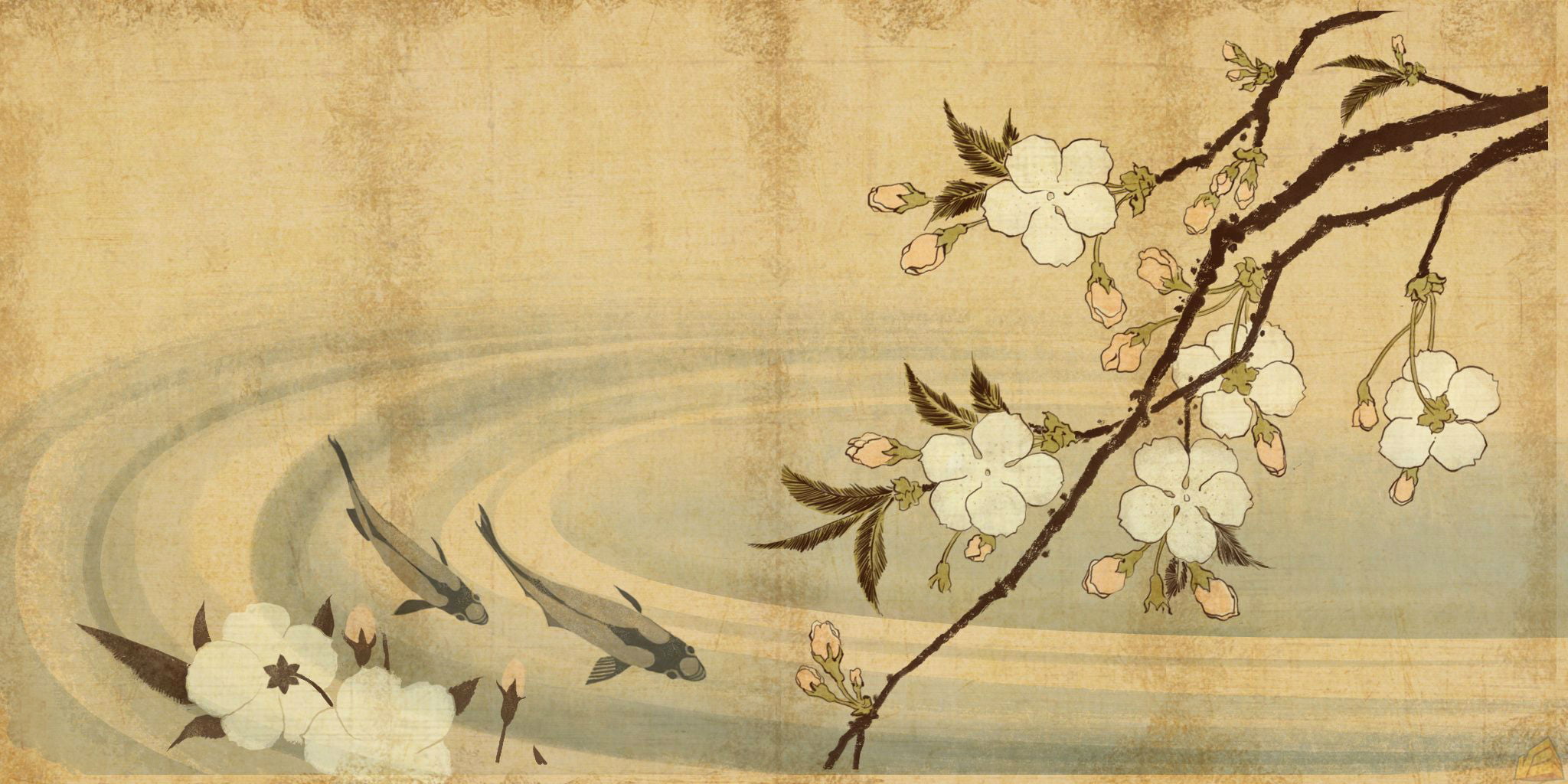 plant, expense, shogun, painting, Art And Creative, bird, tree, outdoors, nature, animal representation, wall - building feature, creativity, animal wildlife, HD Wallpaper