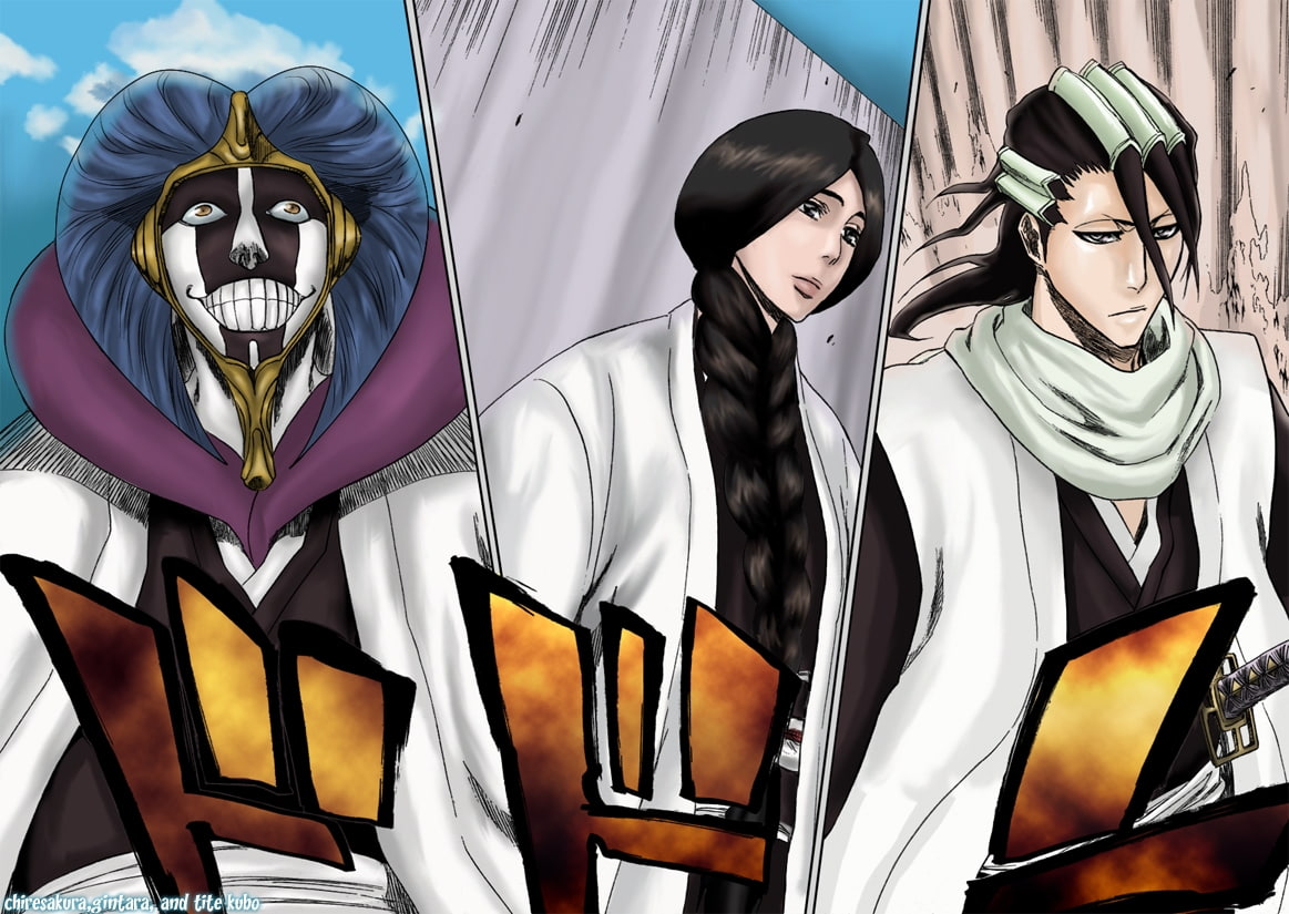 hd, bleach, Kurotsuchi Mayuri, mayuri, retsu, kuchiki, anime, kurotsuchi, unohana, x, 480P, byakuya, art, HD Wallpaper