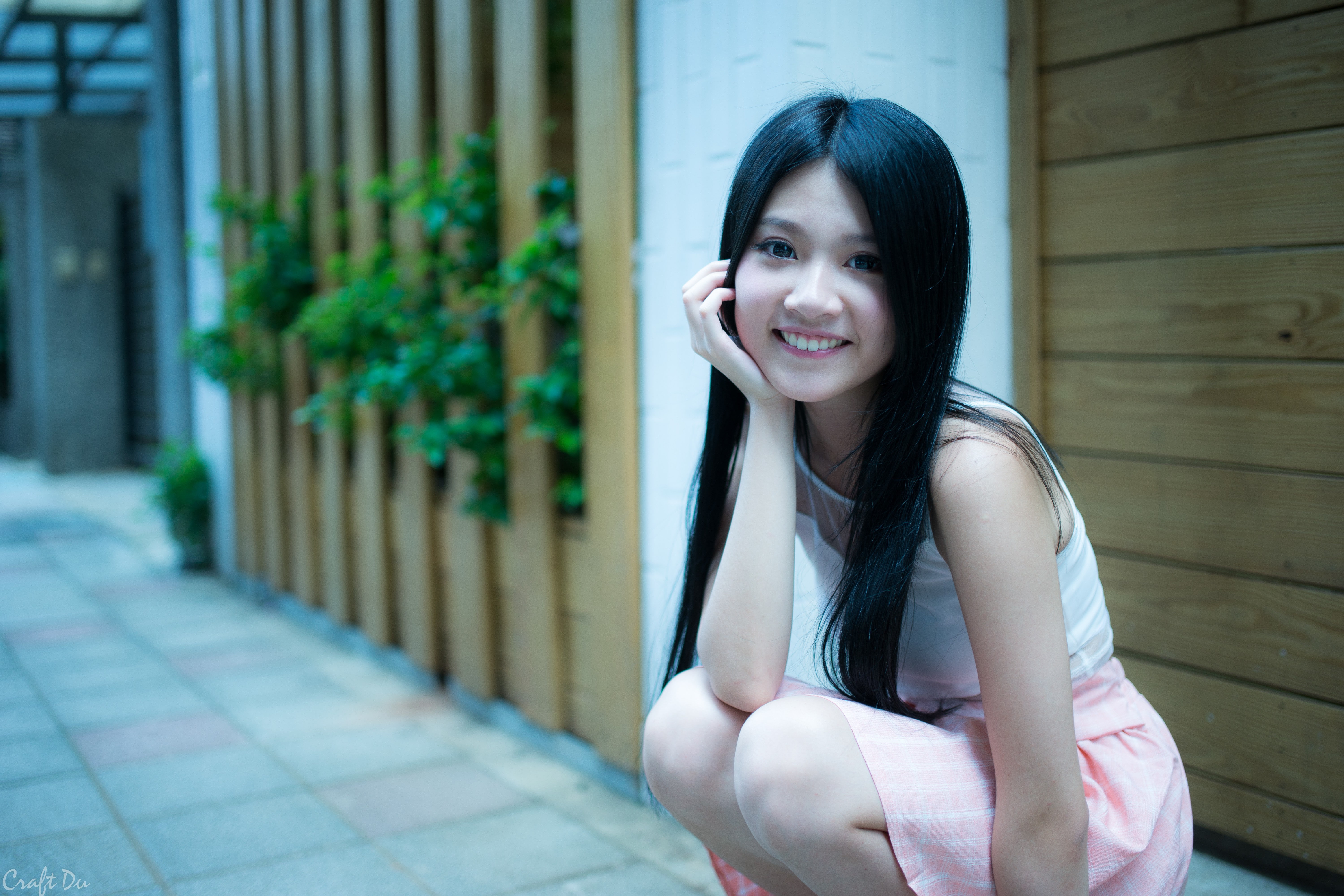 hair, children, teenager, young women, young adult, 5K, casual clothing, hairstyle, leisure activity, one person, beauty, Lu Xin Yu, lifestyles, real people, HD Wallpaper