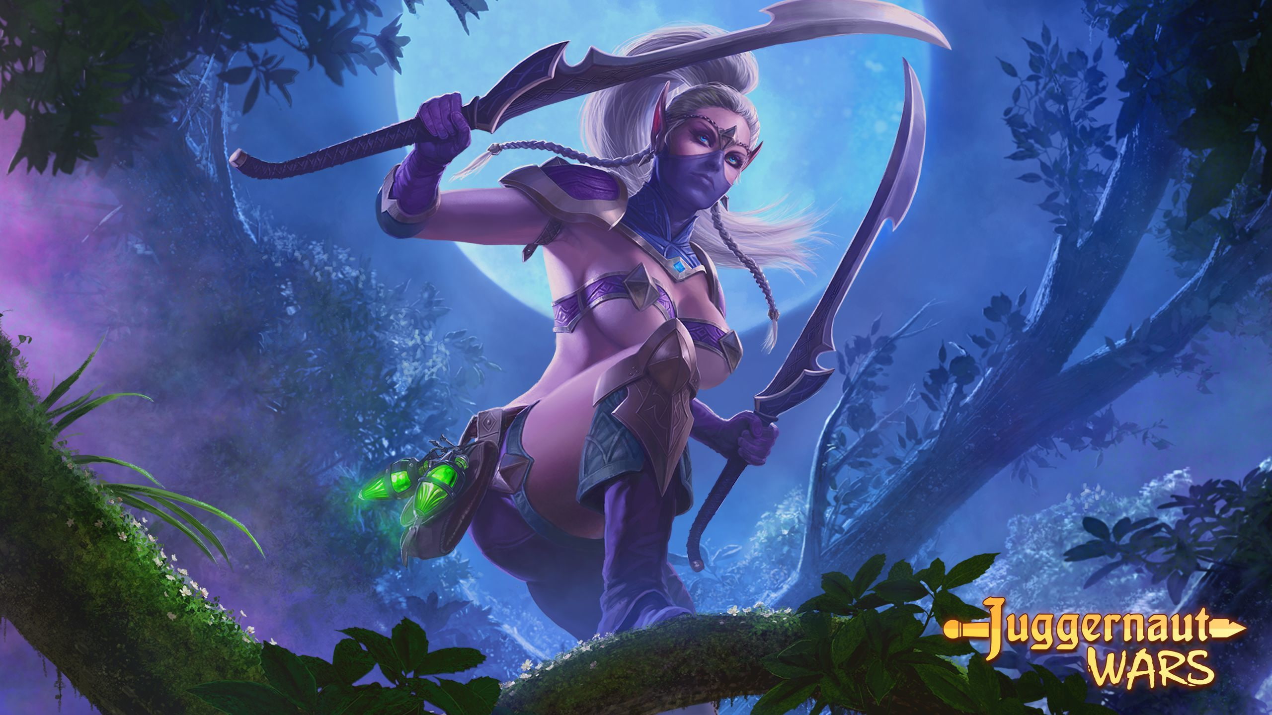 Elf Maiden Alisia, the game, Juggernaut Wars, elf, 2K, HD Wallpaper