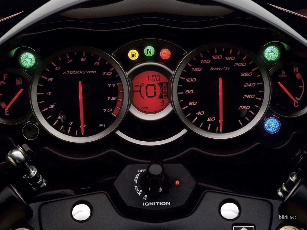 hayabusa, guage, hd, motorcycles, 480P, Speed, art, meter, suzuki, gsx, bike, race, shift, HD Wallpaper