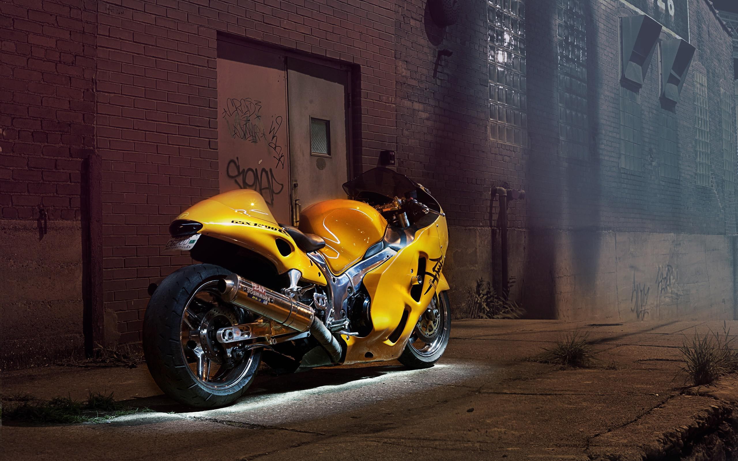 tuning, motorbike, suzuki, motorcycle, hayabusa, 2K, custom, bike, HD Wallpaper