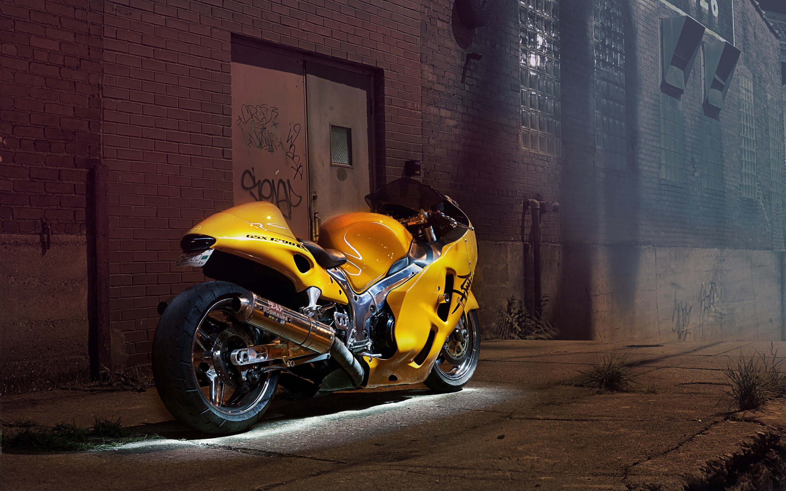 suzuki, sportbike, gsxr, hayabusa, tuning, 2K, HD Wallpaper
