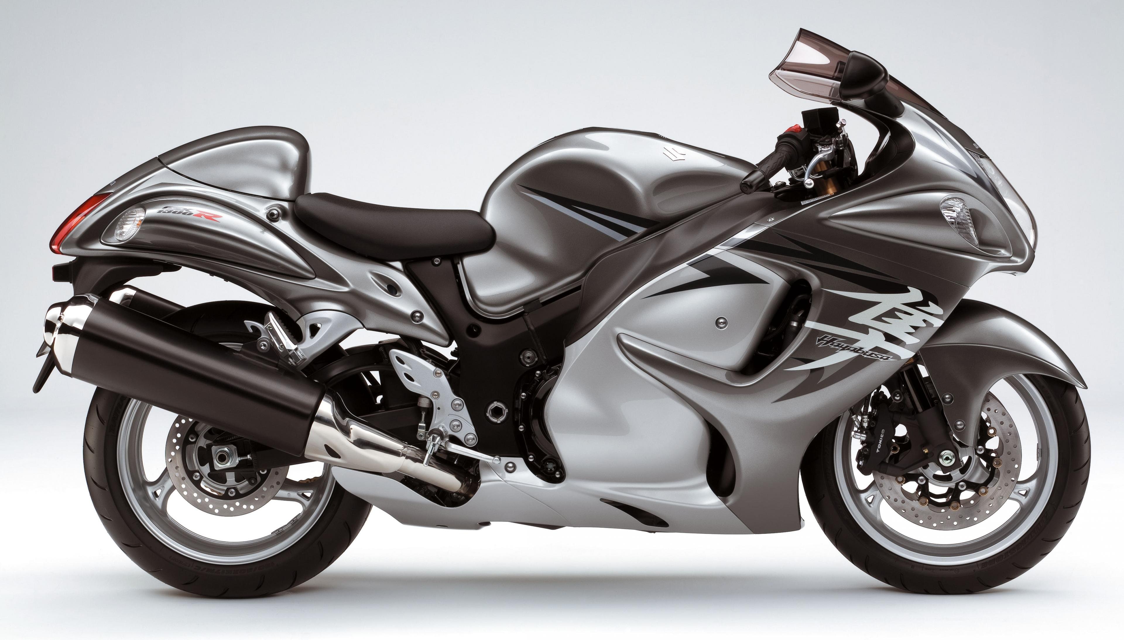 motorcycle, hayabusa, 4K, bike, motorbike, suzuki, superbike, HD Wallpaper