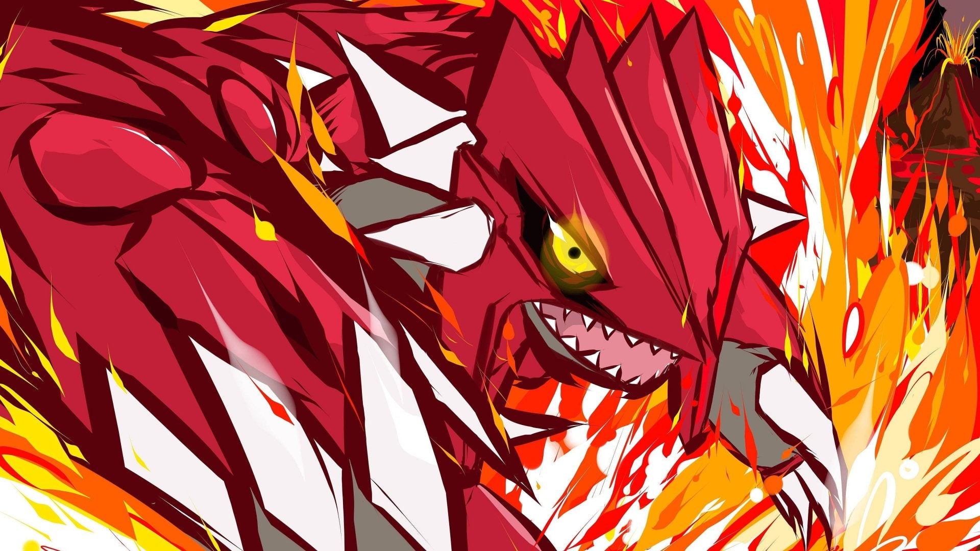 Groudon (Pokémon), Pokémon, 1080P, HD Wallpaper