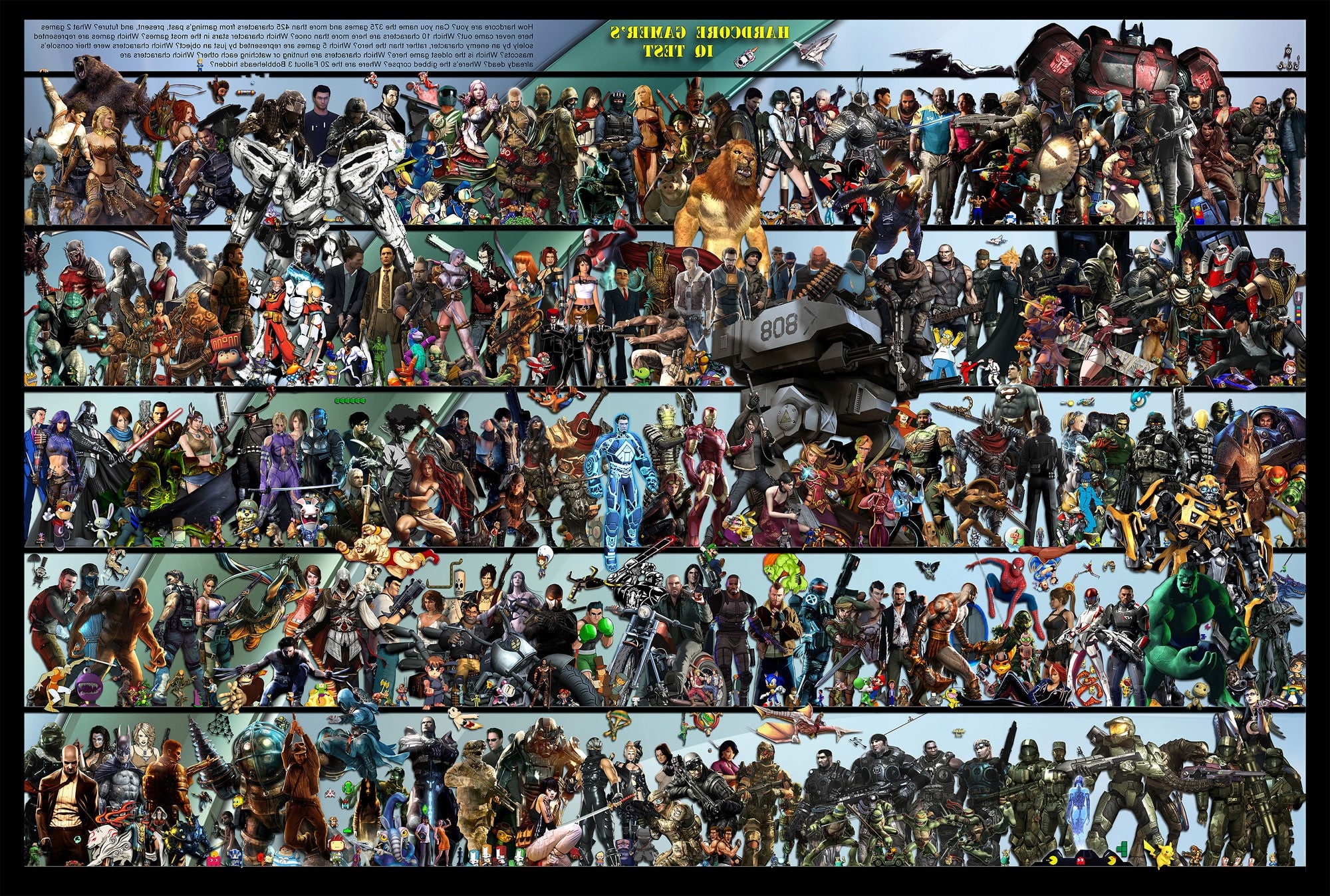 The Simpsons, Halo, real people, adult, The Legend Of Zelda, lifestyles, abundance, audience, sport, choice, large group of people, Borderlands, group of people, HD Wallpaper