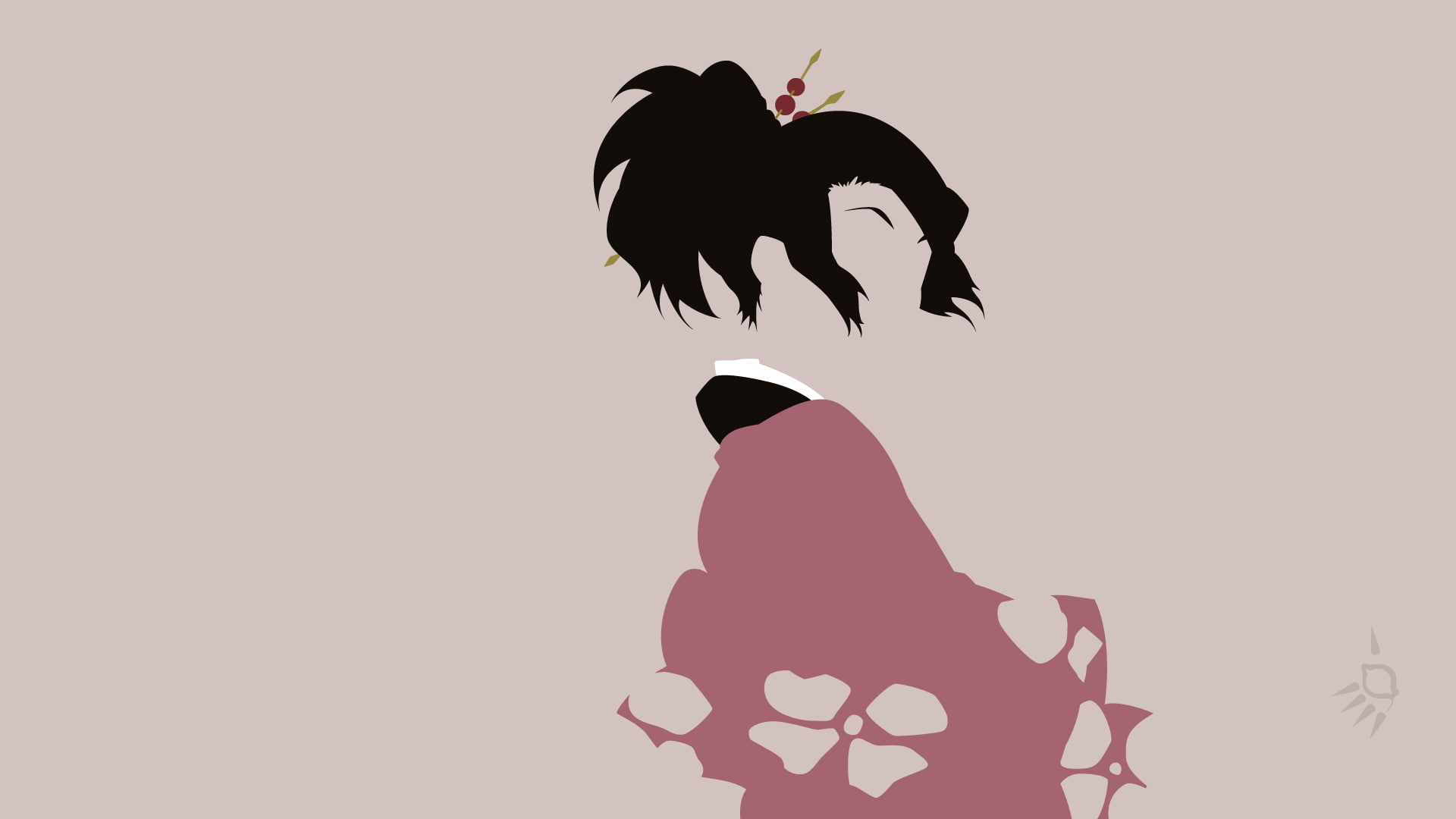 anime, 1080P, minimalism, Samurai Champloo, Fuu, HD Wallpaper