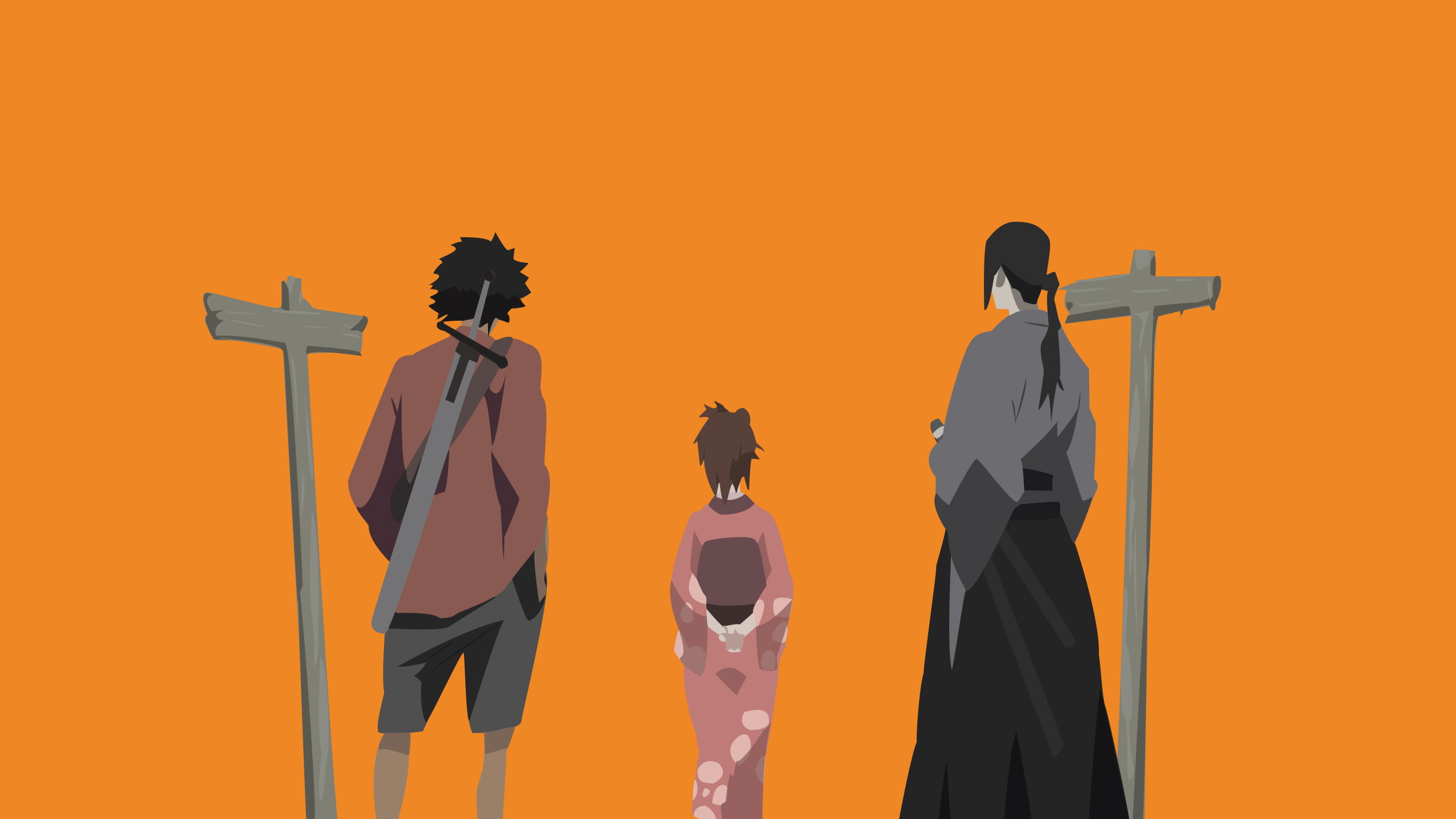 2K, Samurai Champloo, Anime, HD Wallpaper