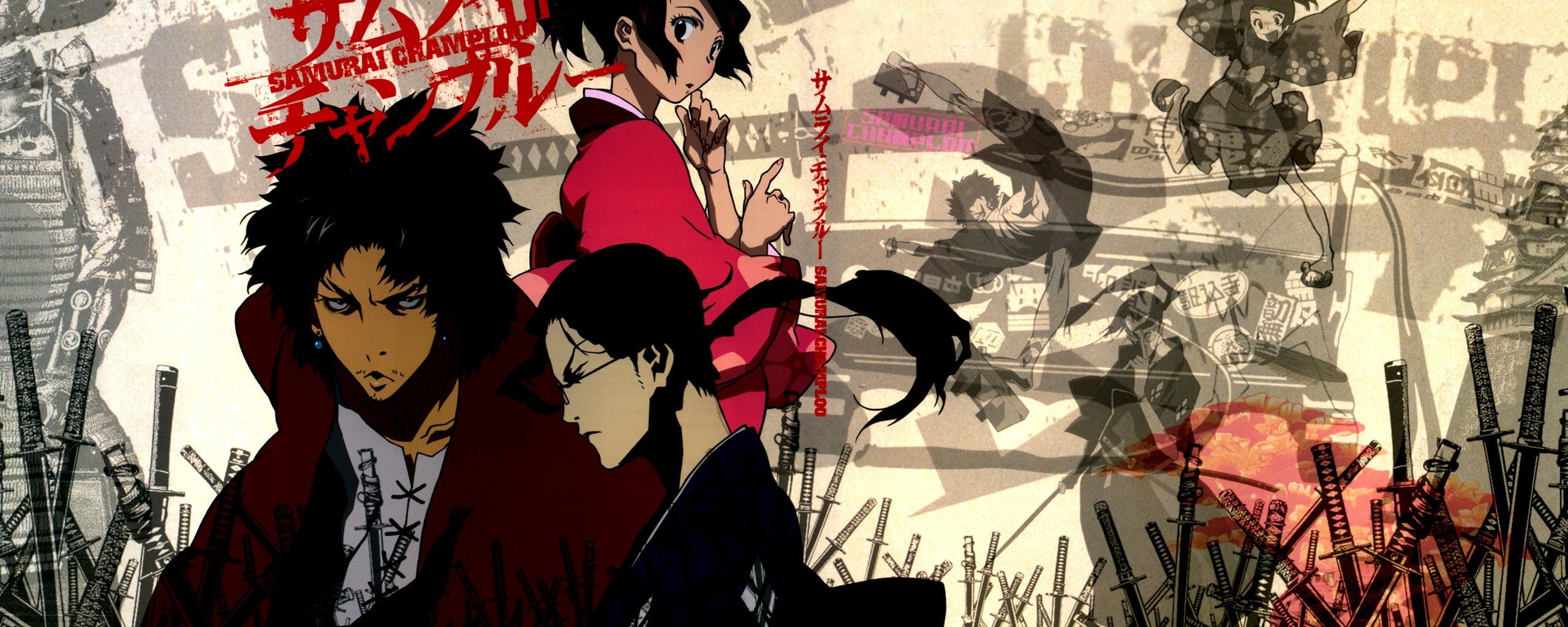 samurai, 2K, champloo, thinking, HD Wallpaper