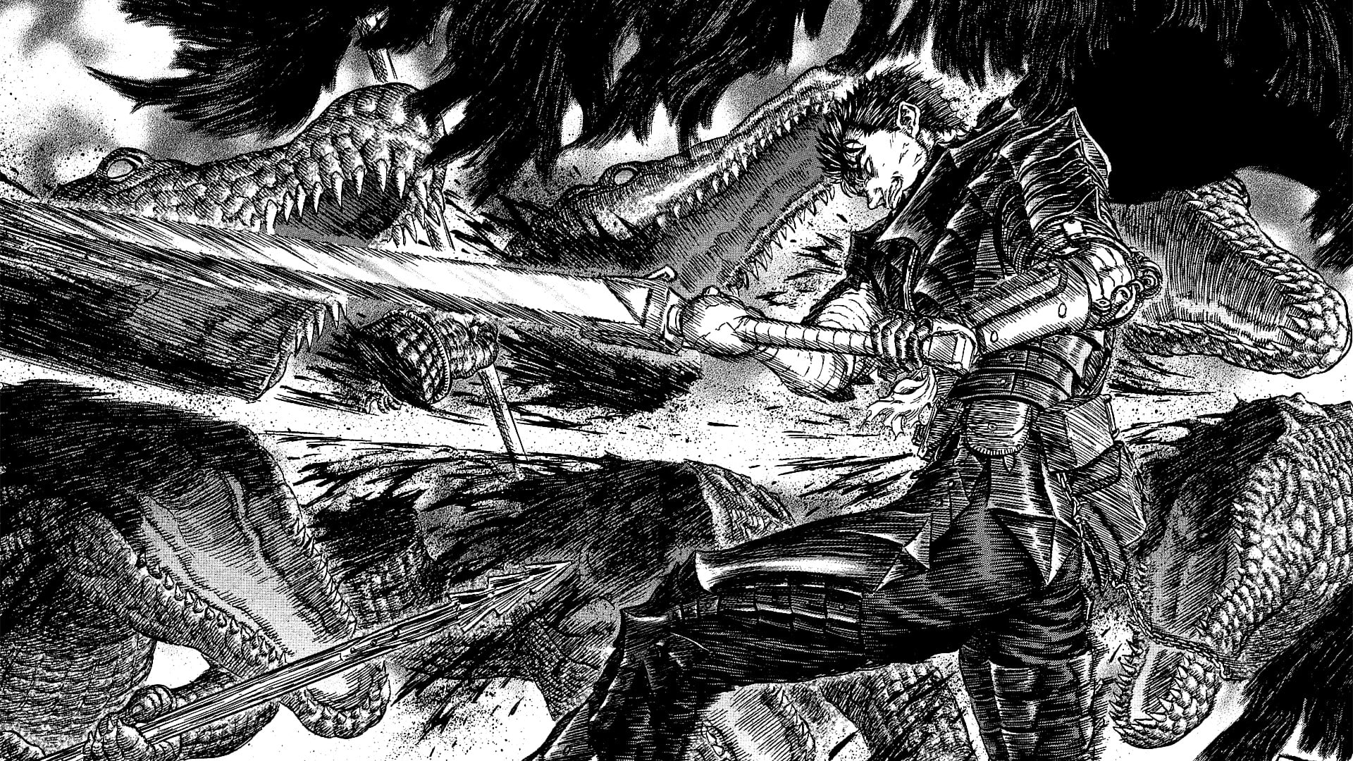 1080P, Berserk, Guts, HD Wallpaper