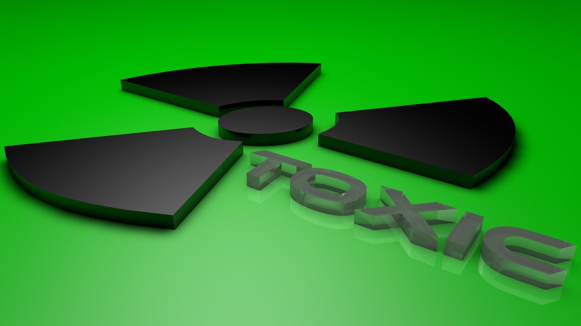 1080P, logos, poison, green, toxic, waste, HD Wallpaper