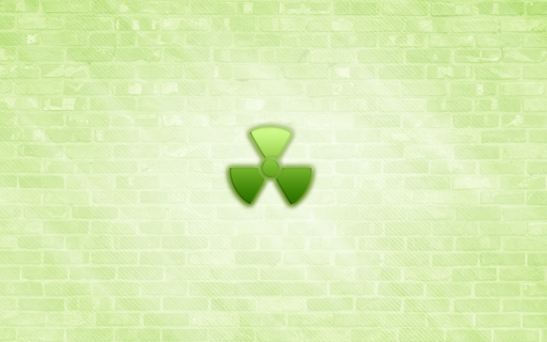 wall, nature, computer icon, minimalism, communication, indoors, toxic waste, 1080P, sign, brick wall, day, close-up, architecture, art and craft, wall - building feature, HD Wallpaper