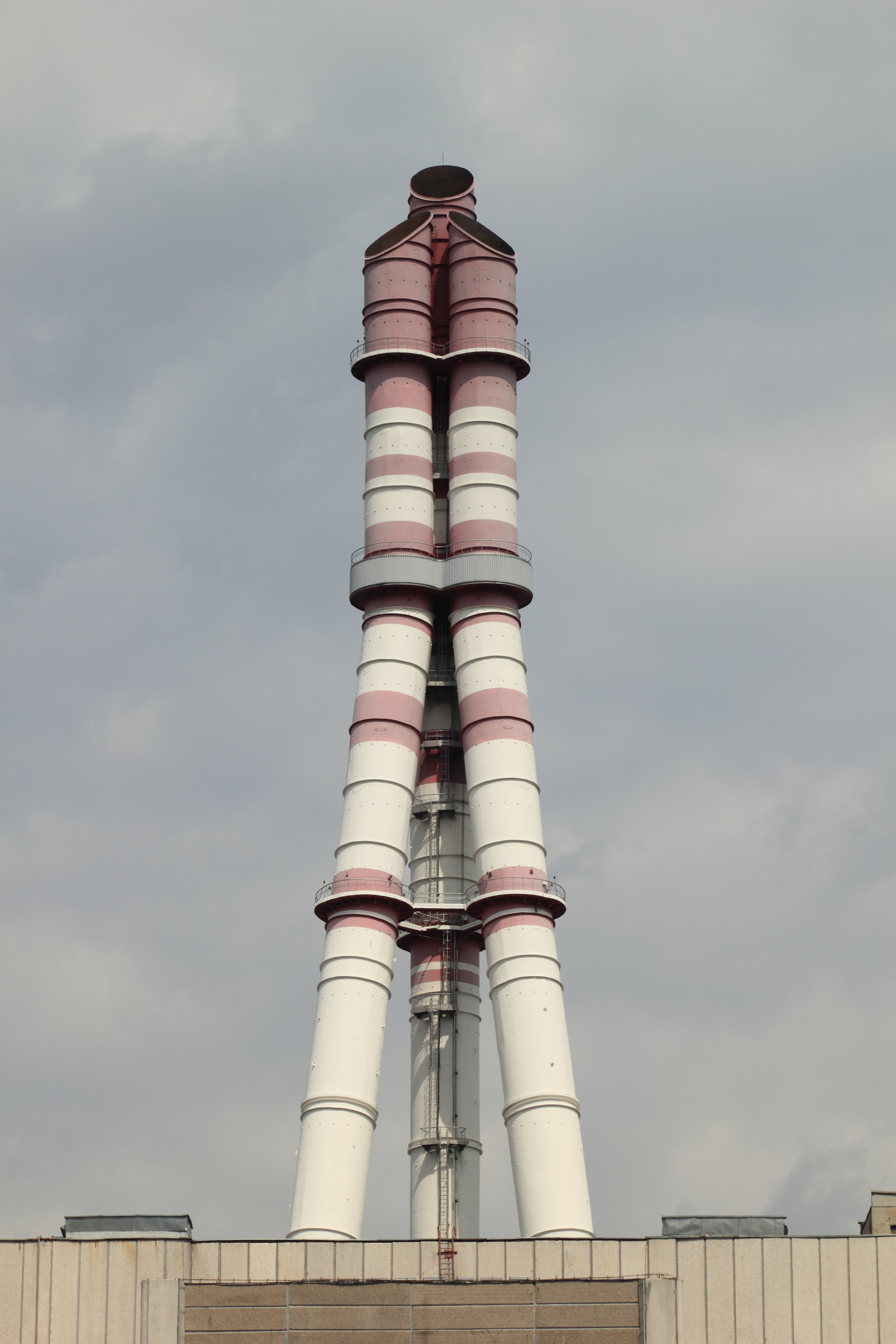 smokestack, environmental damage, station, tall - high, chimney, metal, low angle view, ignalina, factory, sky, smoke stack, lithuania, cloud - sky, environmental issues, Phone HD Wallpaper