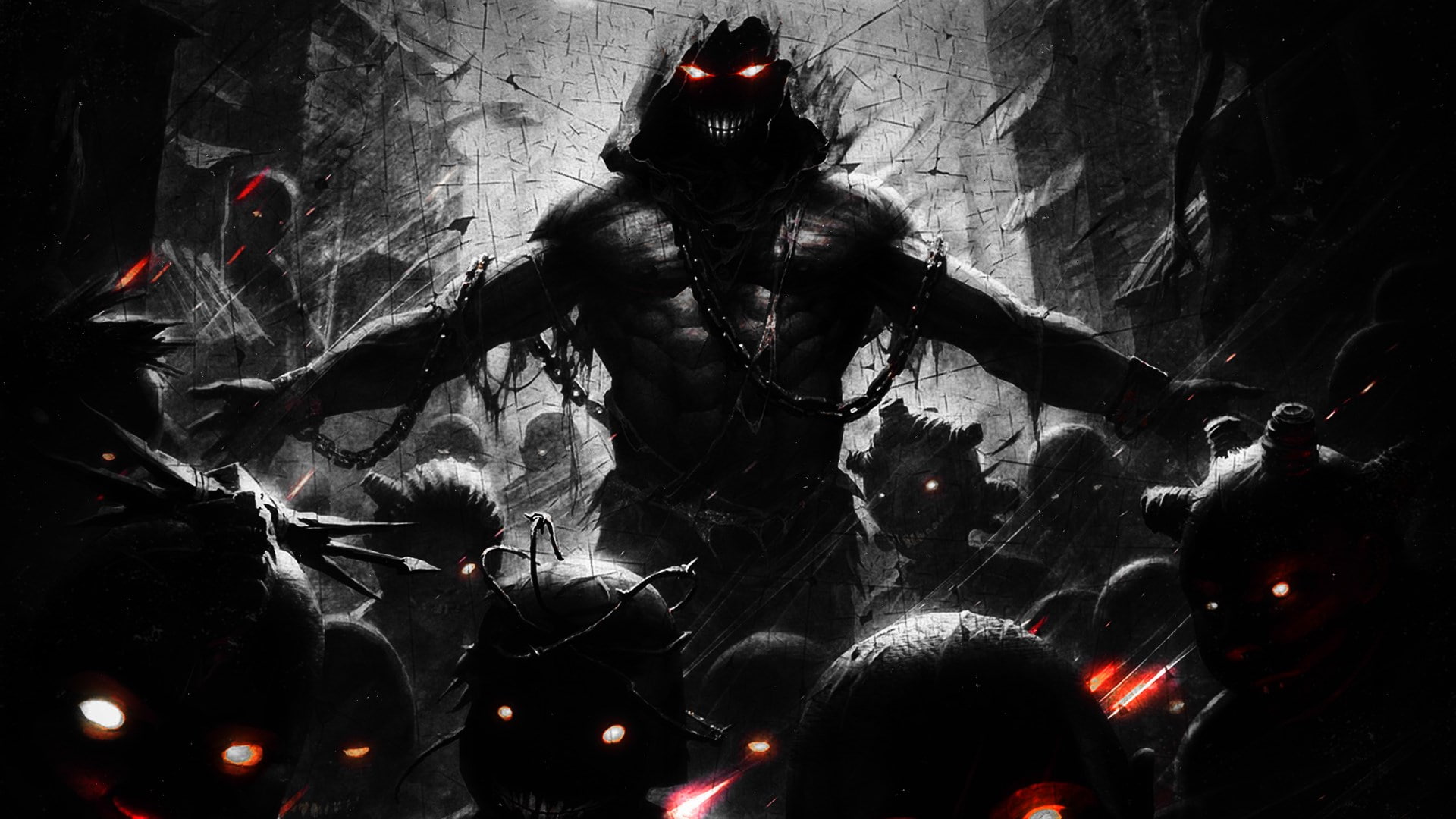 1080P, disturbed, HD Wallpaper