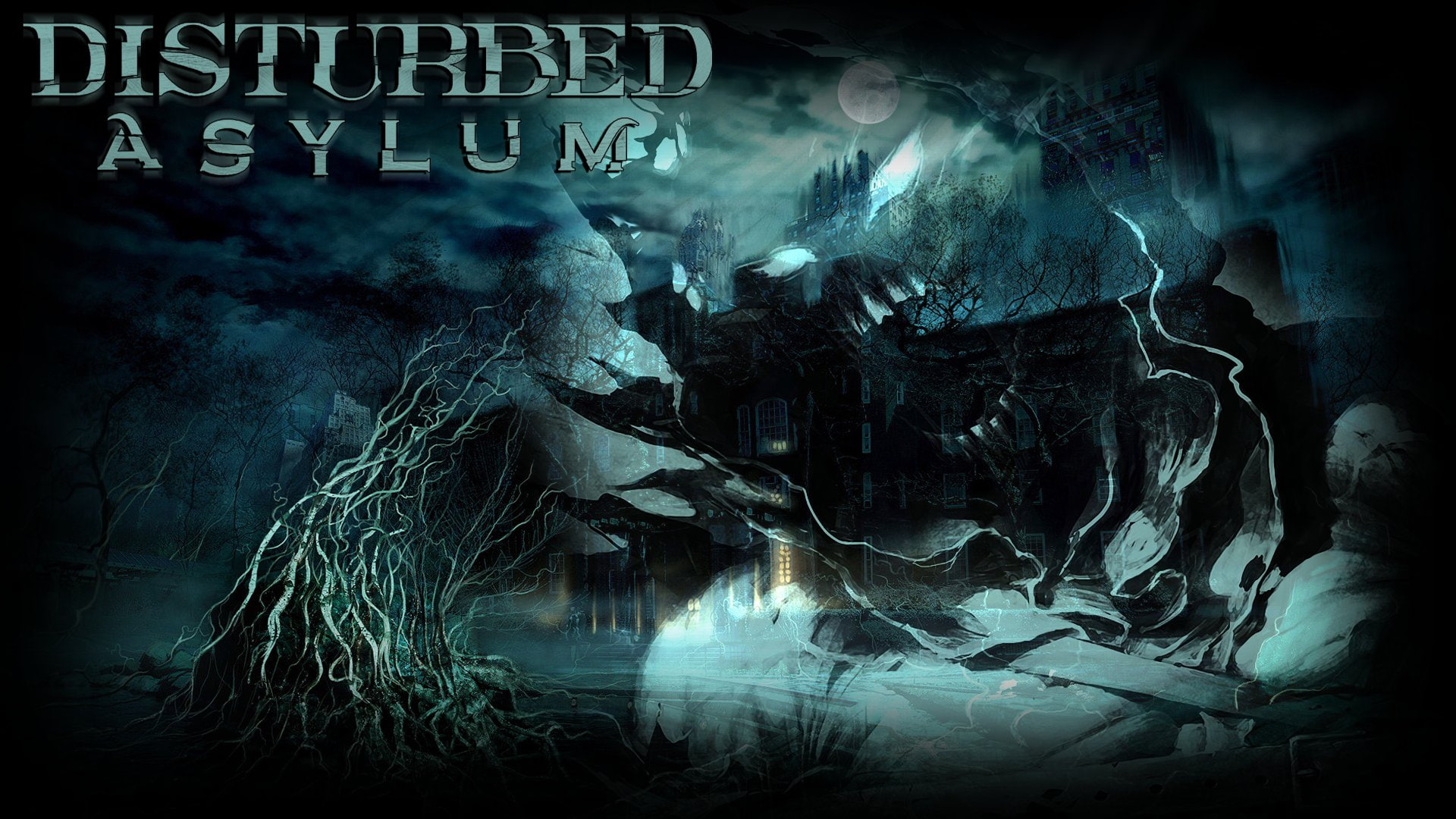 heavy, fantasy, dark, alternative, rock, nu metal, 1080P, metal, disturbed, hard, HD Wallpaper