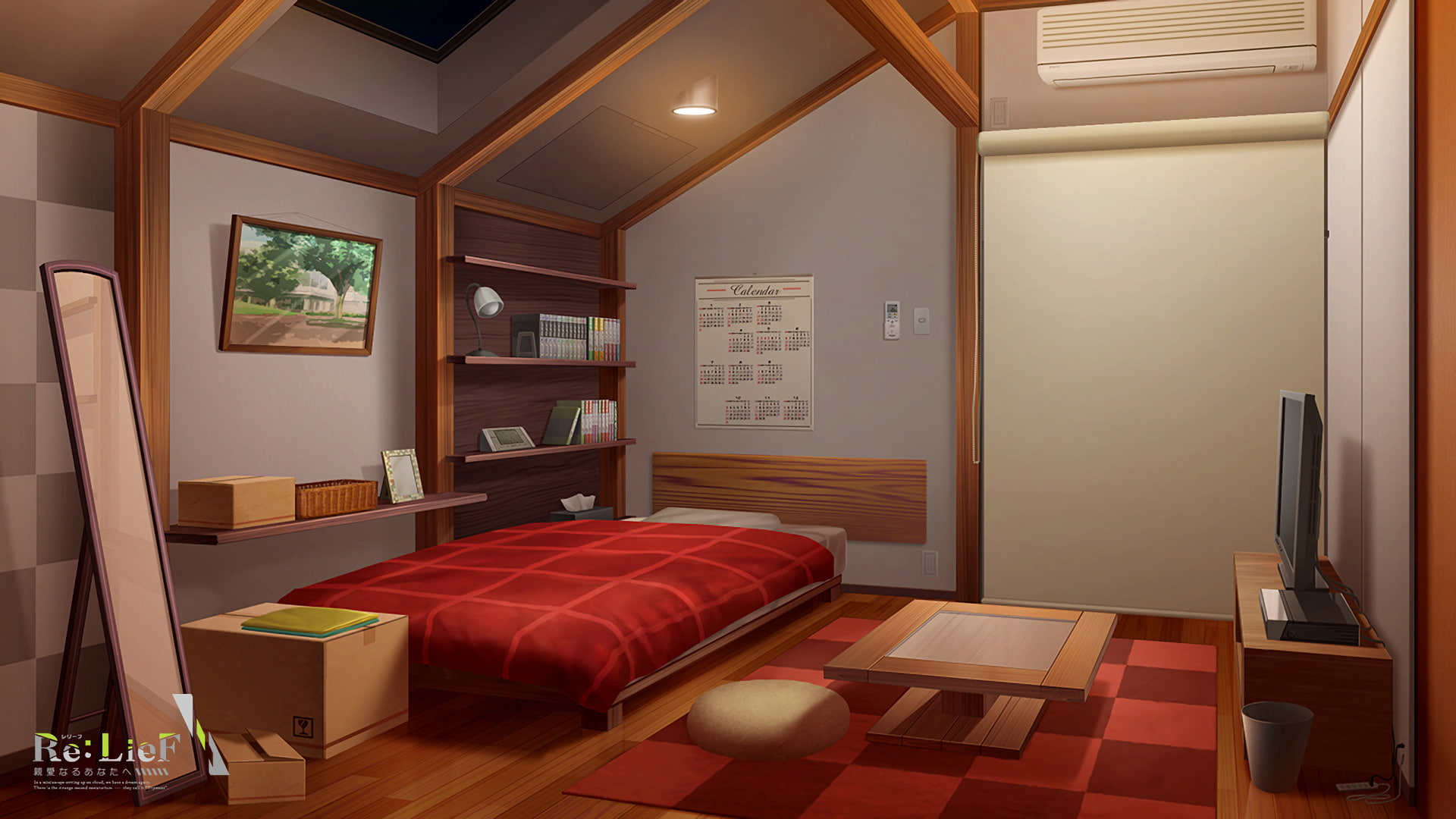 Re:Lief ~Shinai Naru Anata E~, 1080P, Room, Anime, HD Wallpaper
