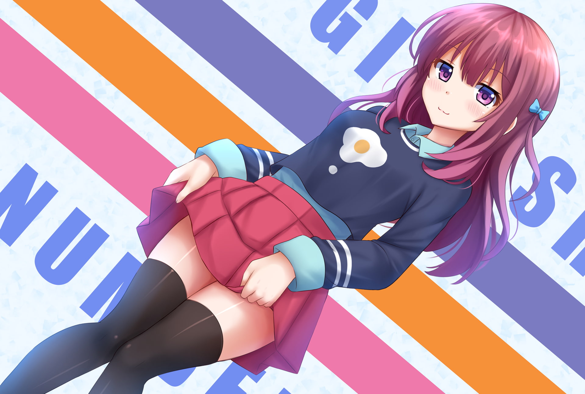 Girlish Number, Anime, 1080P, HD Wallpaper