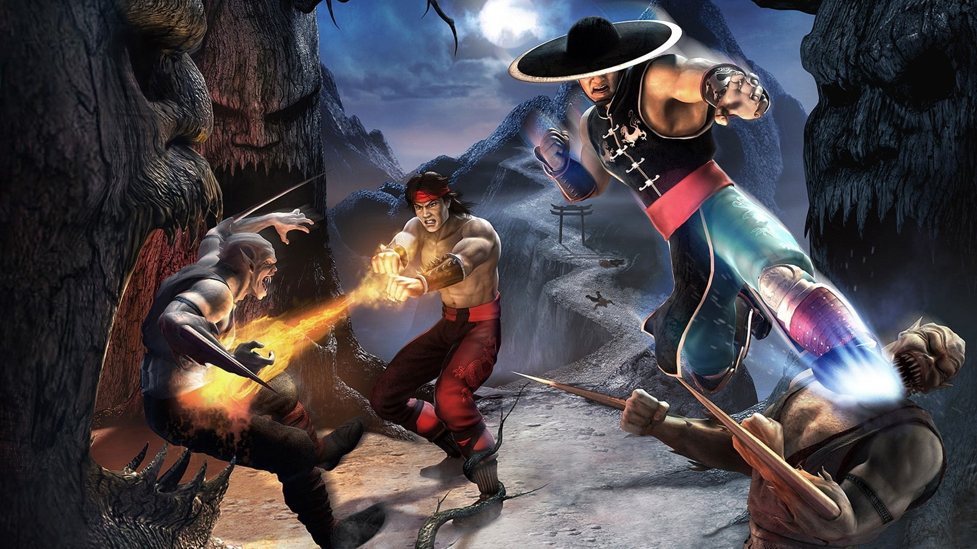 monks, video, shaolin, games, hd, Video Games, art, mortal, 1080P, x, Mortal Kombat, kombat, HD Wallpaper
