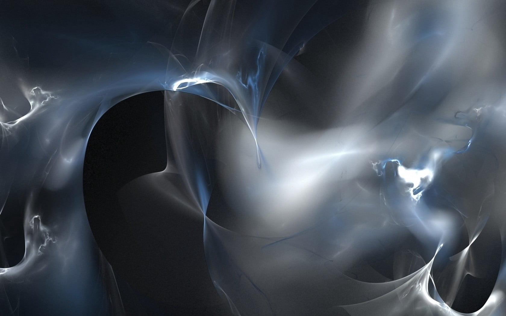 curve, light, close-up, digitally Generated Image, futuristic, digital, smoke, clot, technology, abstract backgrounds, pattern, shape, blue, fuel and power generation, HD Wallpaper