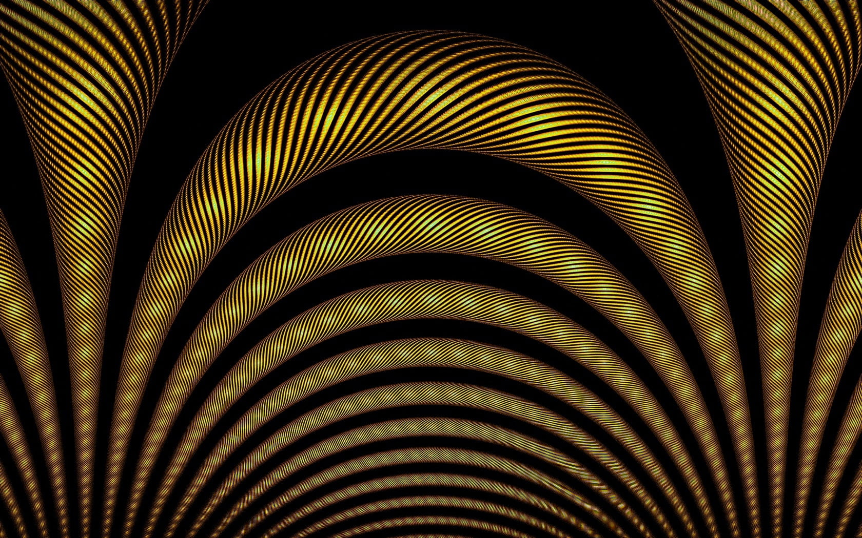 vibrant Color, modern, black Color, shape, shiny, striped, swirl, curve, 720P, ceiling, no people, wave, close-up, hypnotist, full frame, design, multi Colored, HD Wallpaper