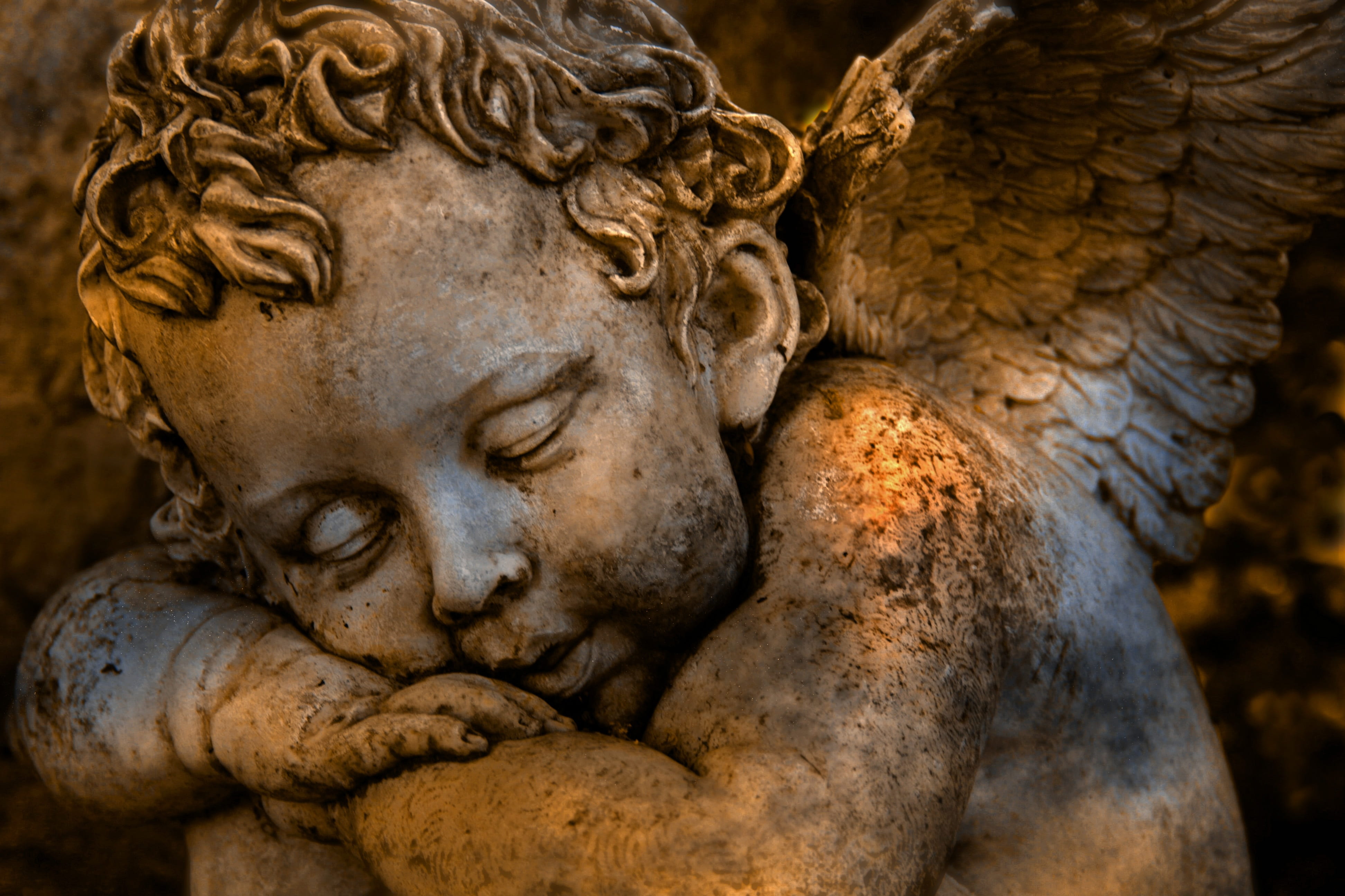 day, the past, softness, human representation, history, tanach, peace, spiritual, love, farewell, painting, close-up, protector, prayer, wing, no people, HD Wallpaper
