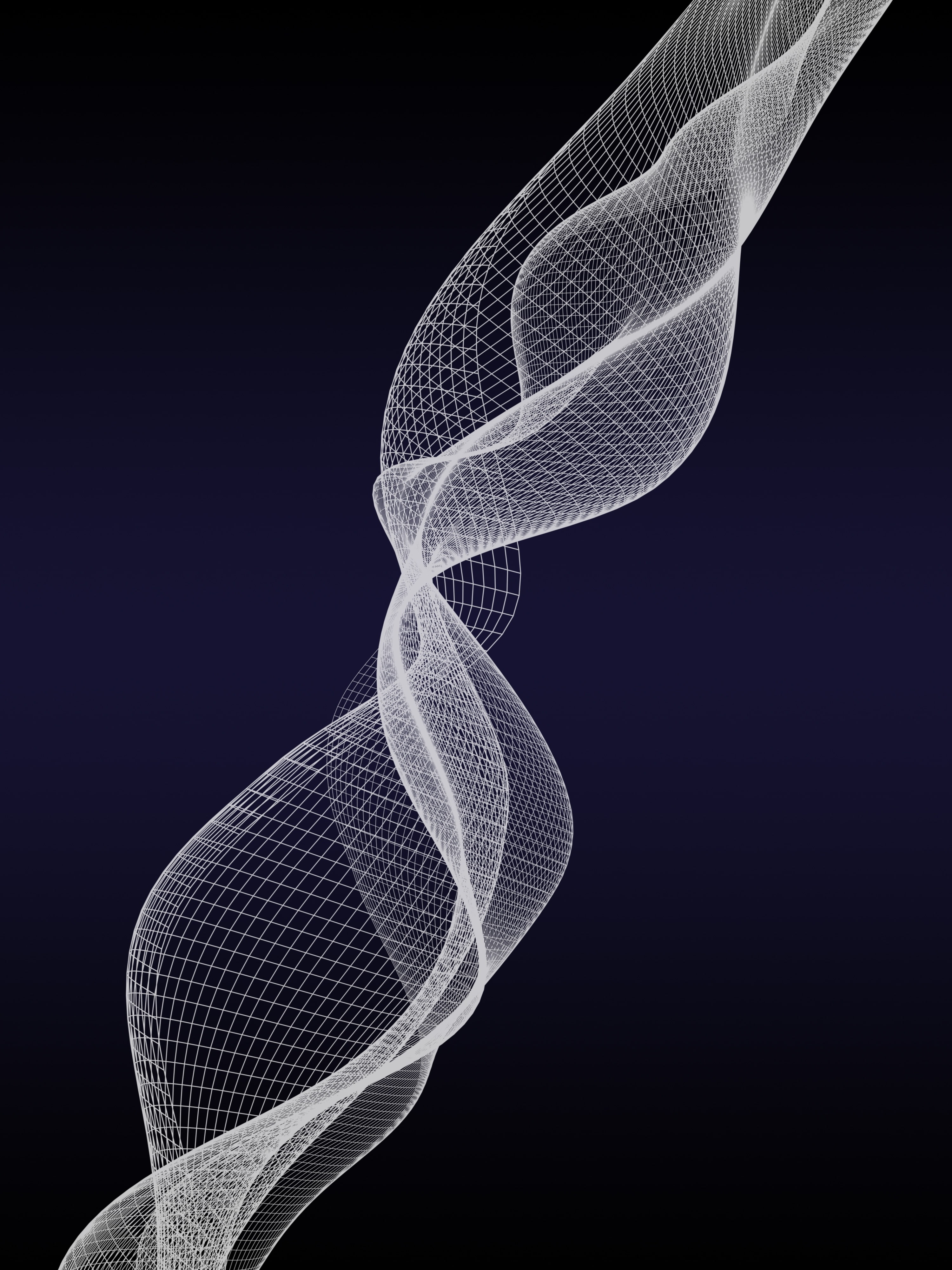 wavy, 4K, mesh, plexus, net, Phone HD Wallpaper