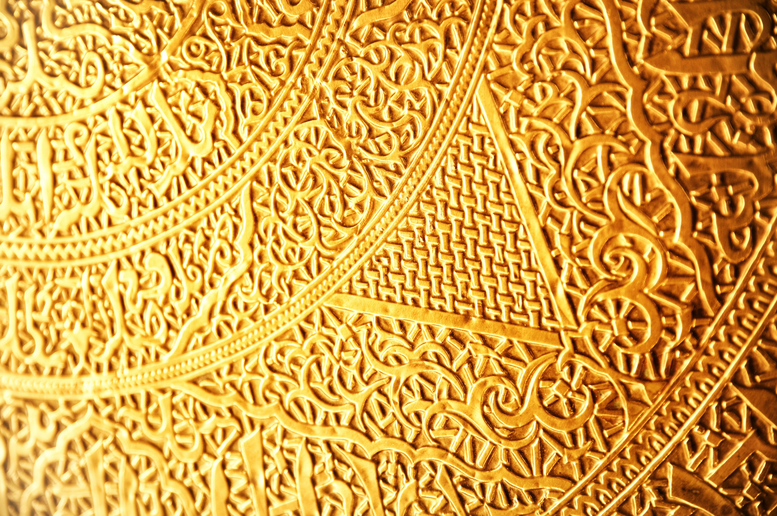 gold, script, pattern, weave, 2K, runes, plexus, ancient, HD Wallpaper