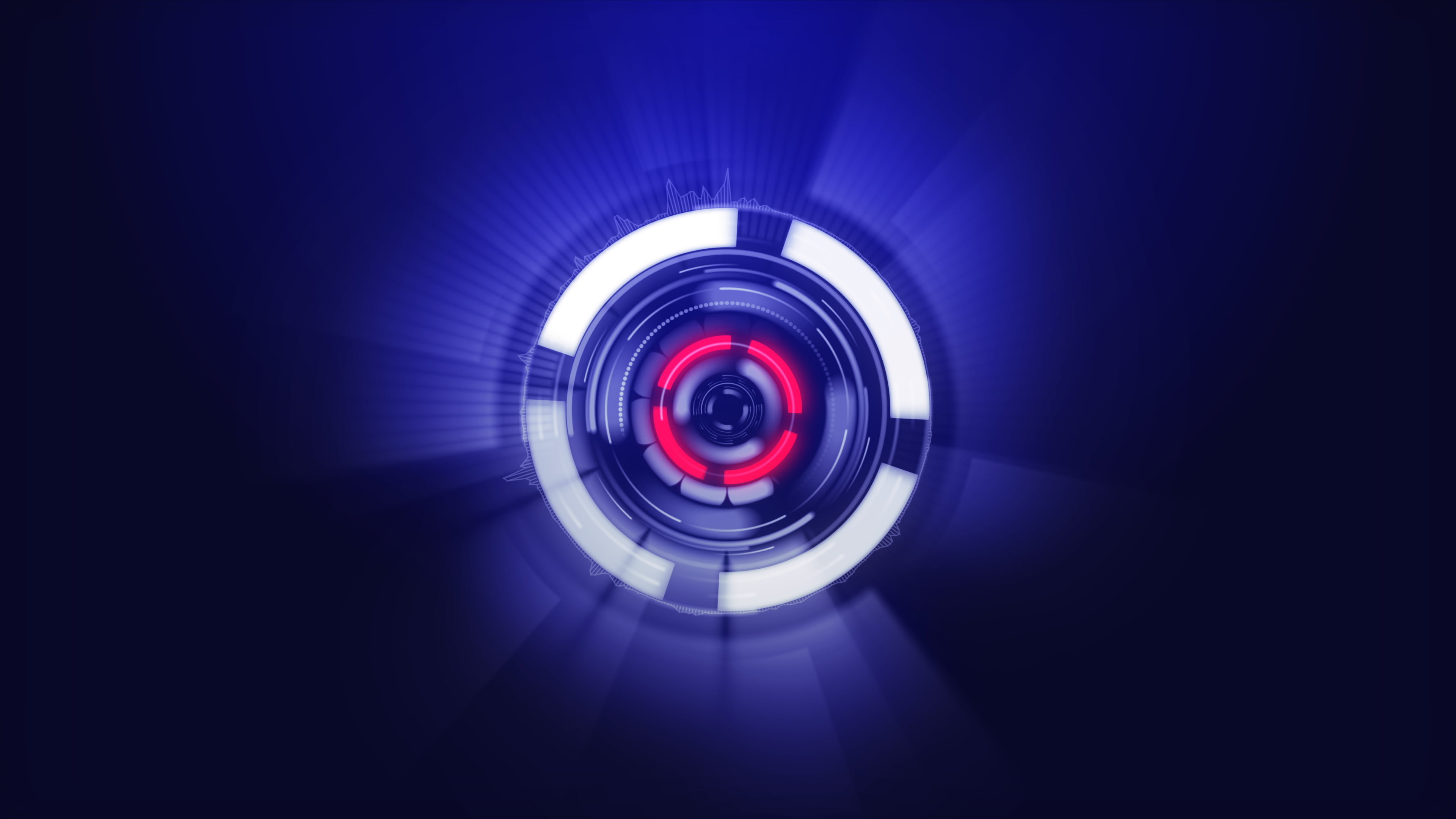 blue, particle, 4K, Plexus, green, neon, colorful, sphere, lines, glowing, purple, red, HD Wallpaper