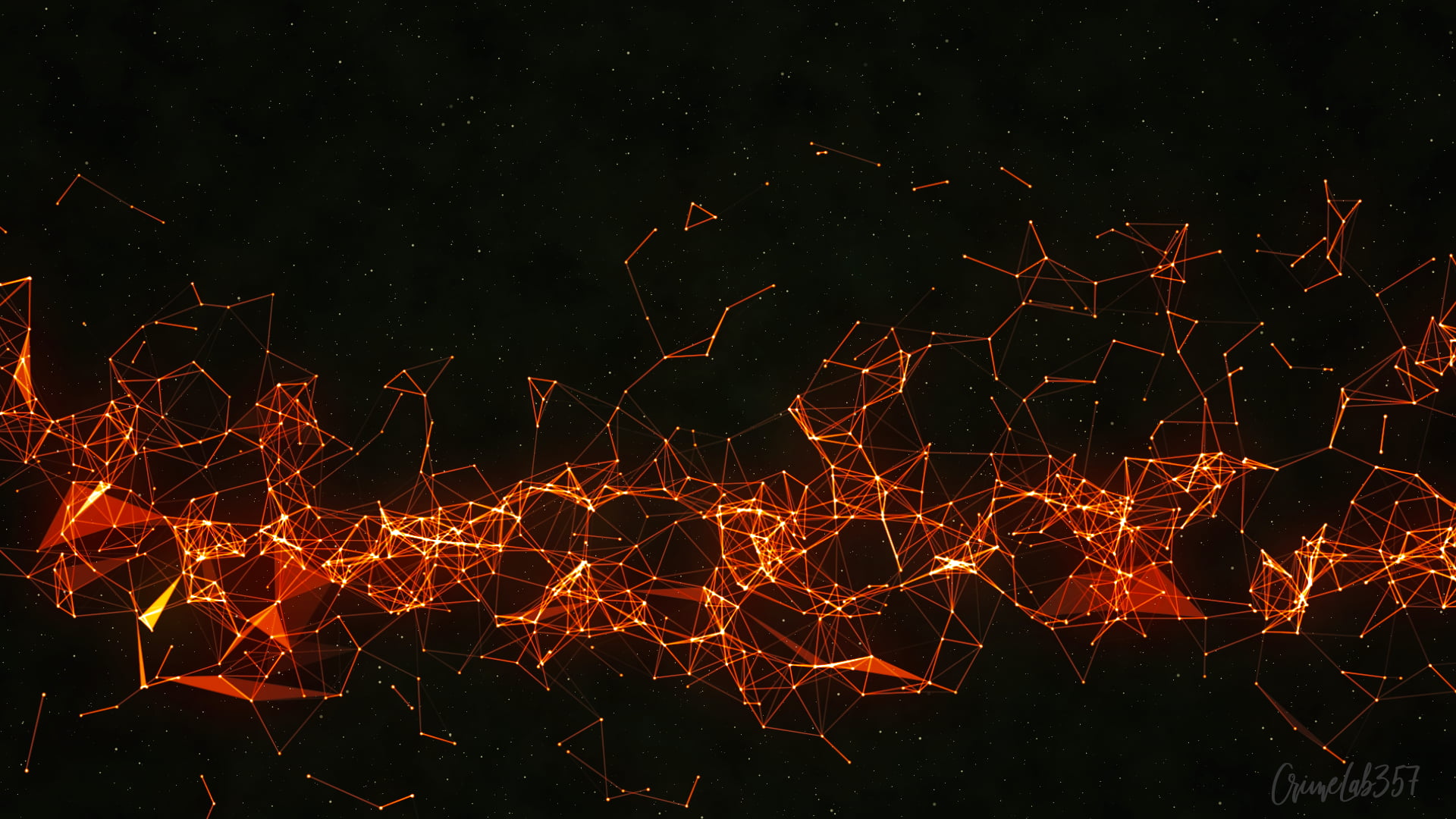 digital art, Plexus, 1080P, HD Wallpaper