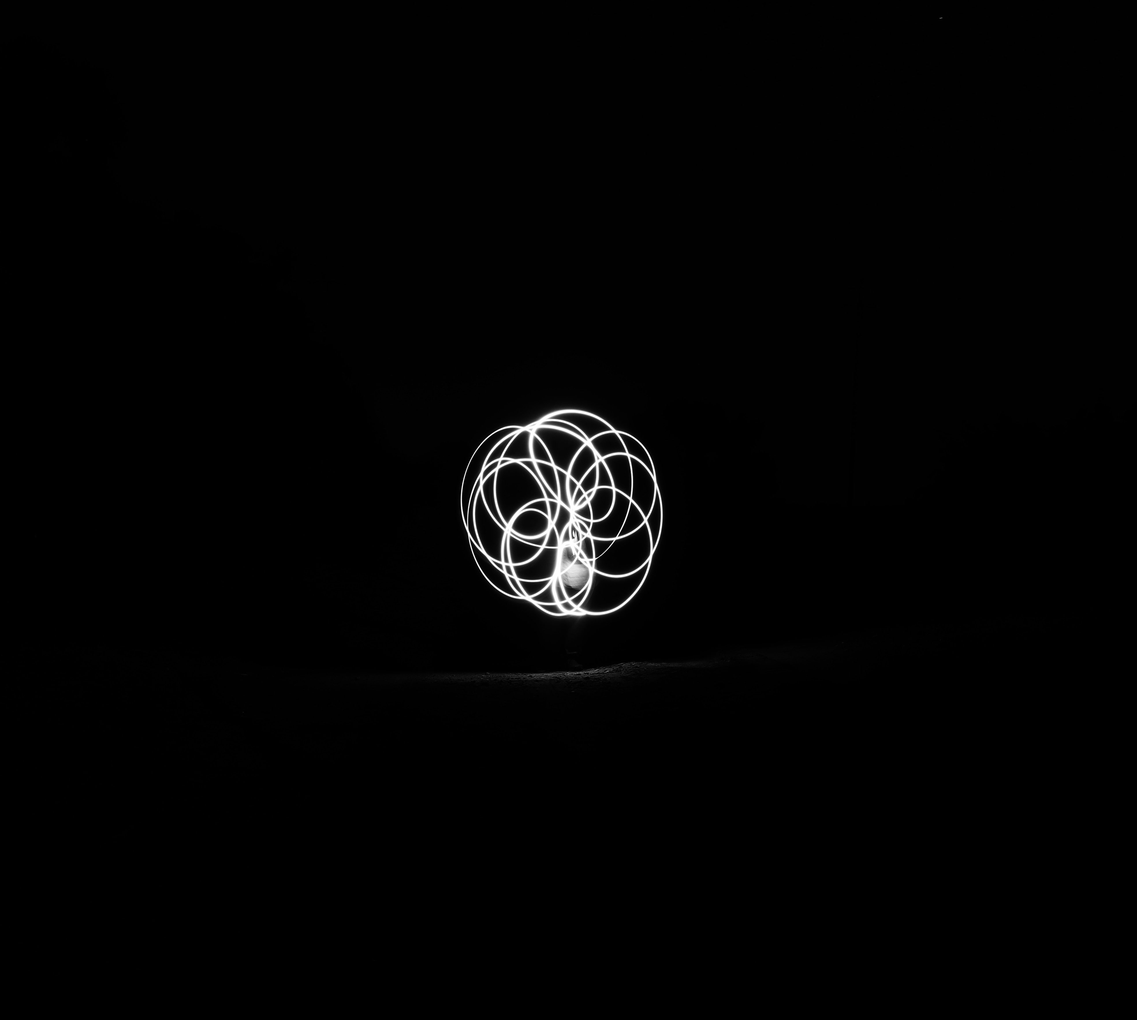 still life, geometric shape, single object, cut out, copy space, dark, plexus, sphere, no people, lighting equipment, luxury, Others, close-up, black background, HD Wallpaper