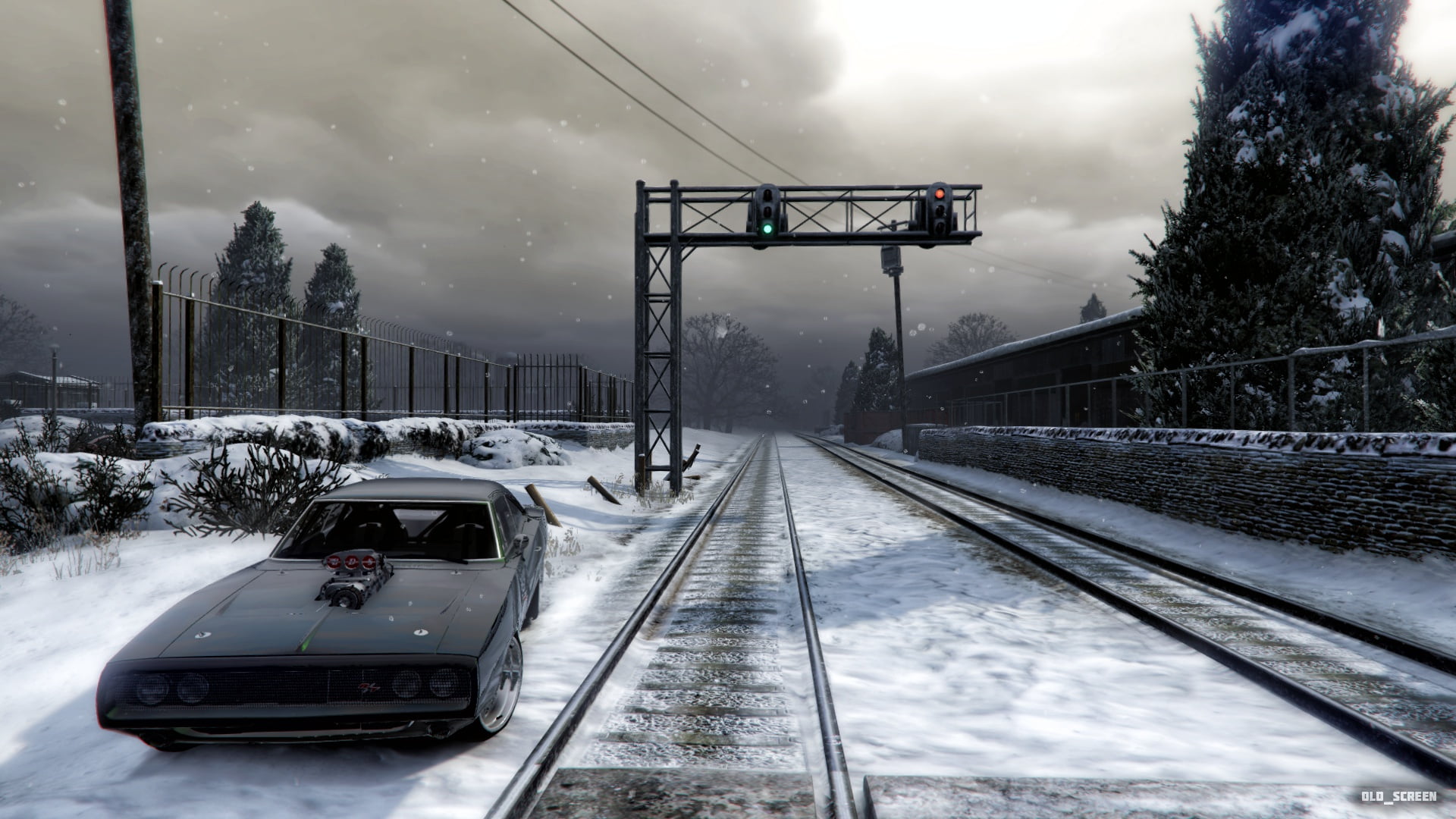 GTA 5, dodge, 1080P, car, North Yankton, mods, HD Wallpaper