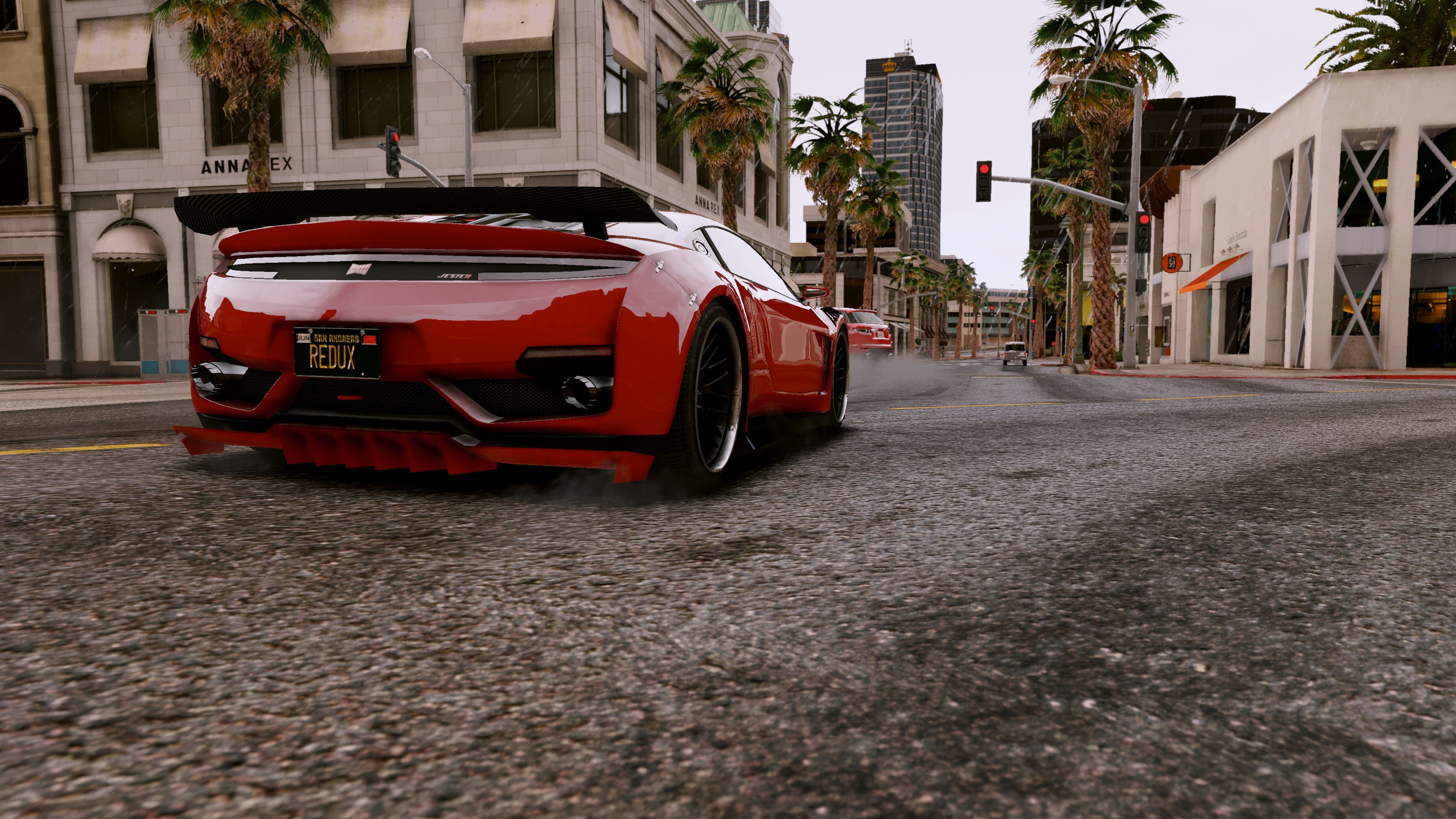 Mod, car, Redux, 4K, Grand Theft Auto V, HD Wallpaper