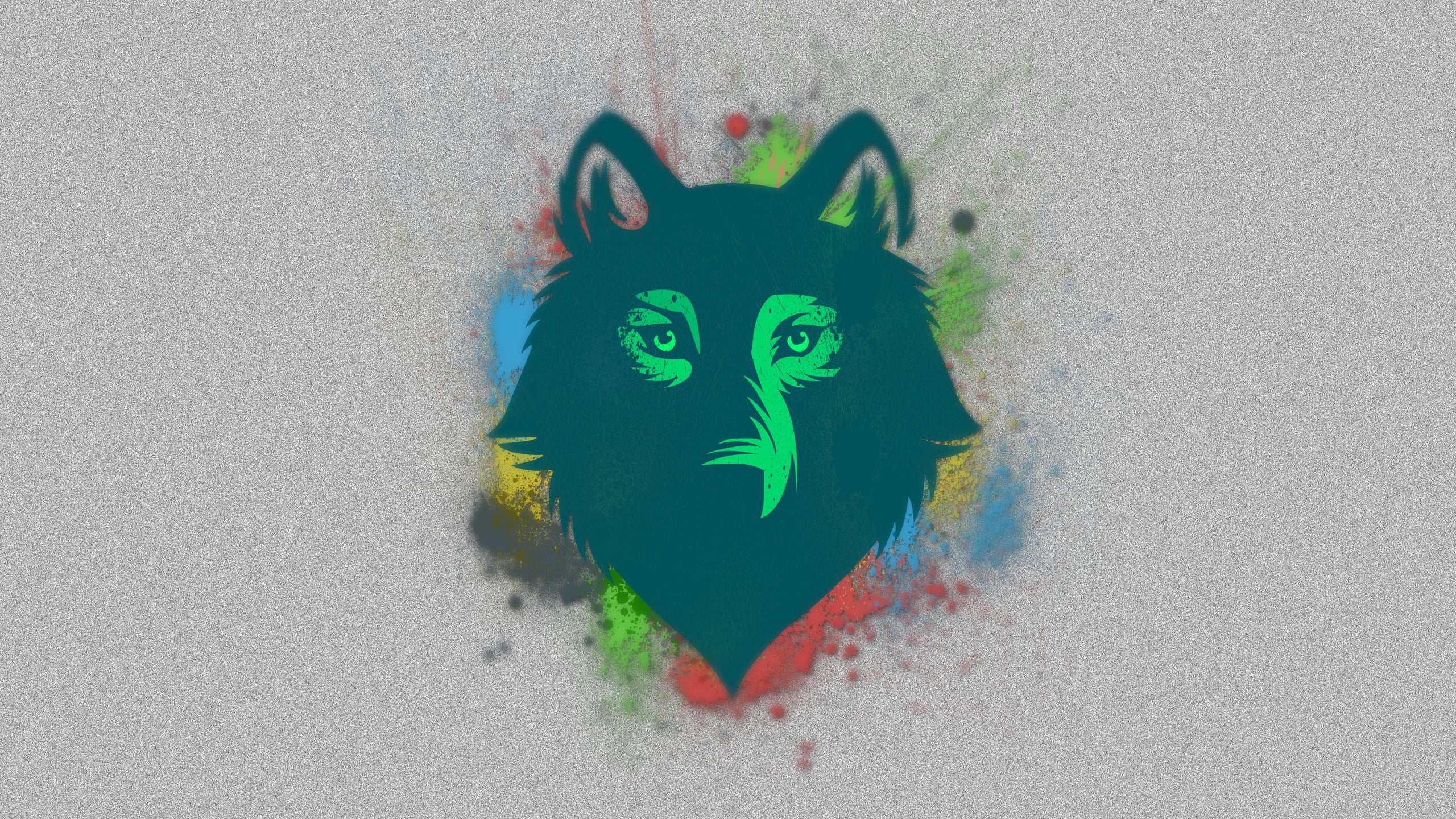 symbol, close-up, painted, day, digital composite, green color, blue, head, paint, human body part, red, no People, high angle view, animal, spot, drawing, HD Wallpaper