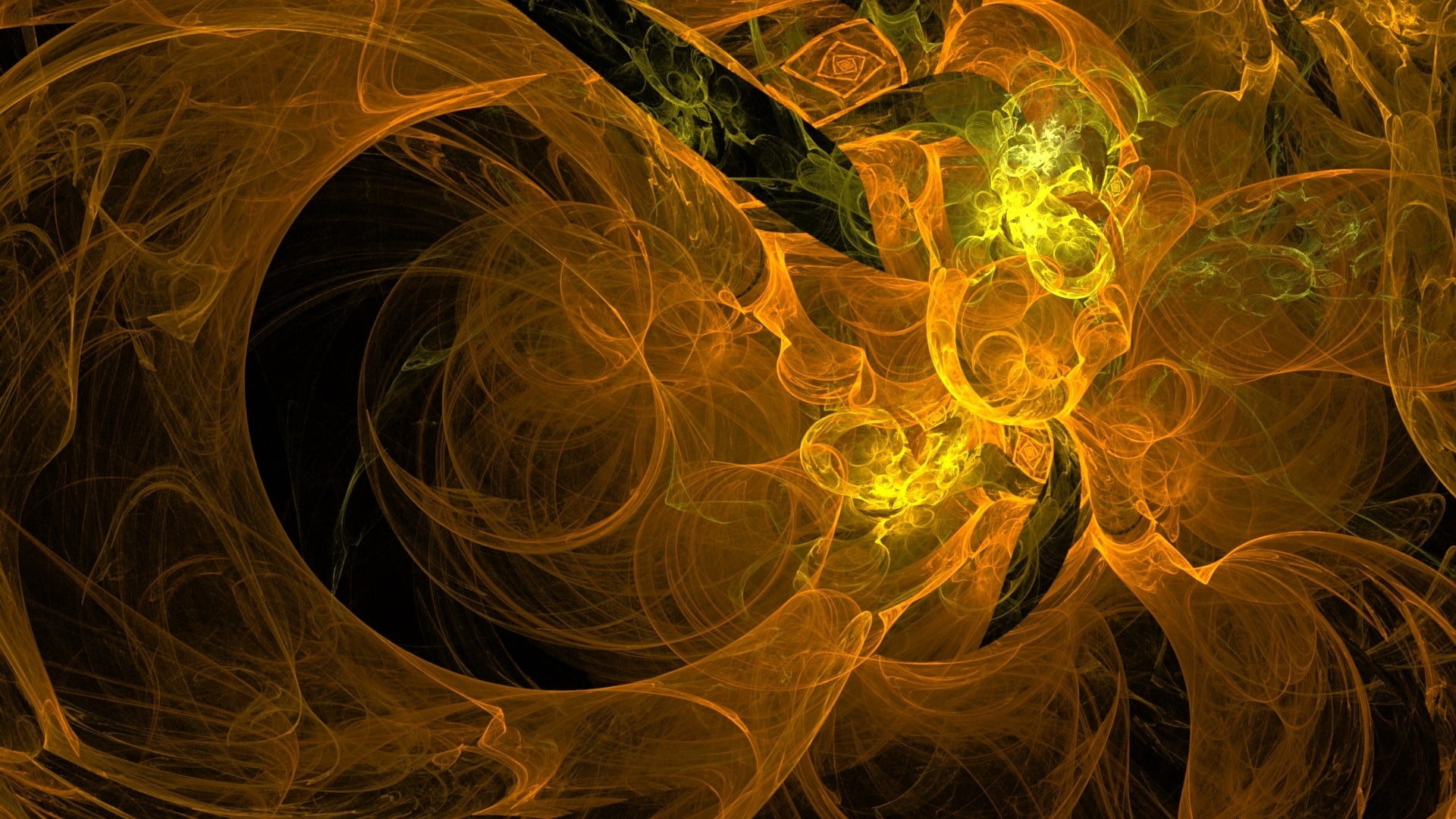 illustration, backdrop, futuristic, black background, design, spiral, beauty in nature, imagination, spot, threaded, twisted, photographic Effects, shape, HD Wallpaper
