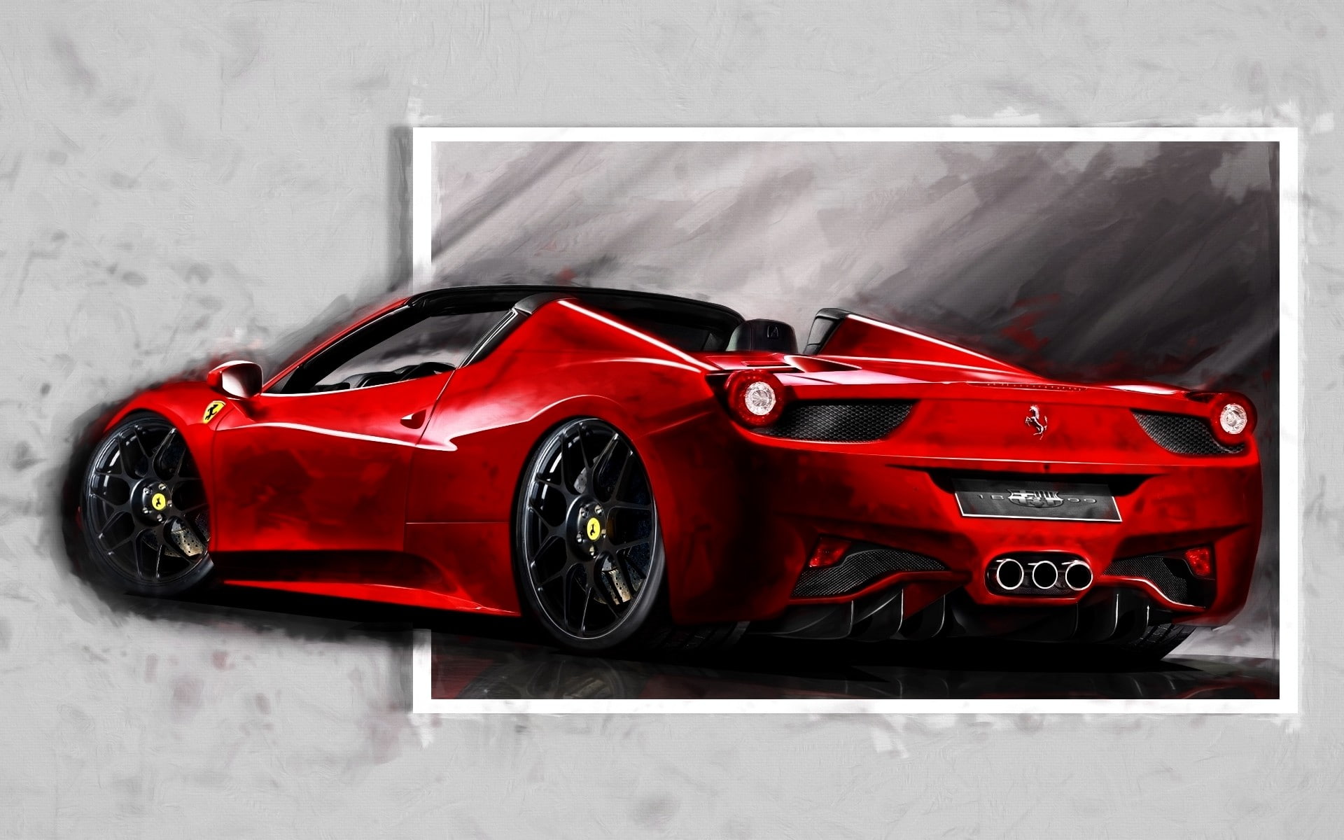 Ferrari LaFerrari, racecar, shiny, sports car, transportation, nature, no people, red, luxury, wealth, indoors, mode of transportation, stationary, day, HD Wallpaper