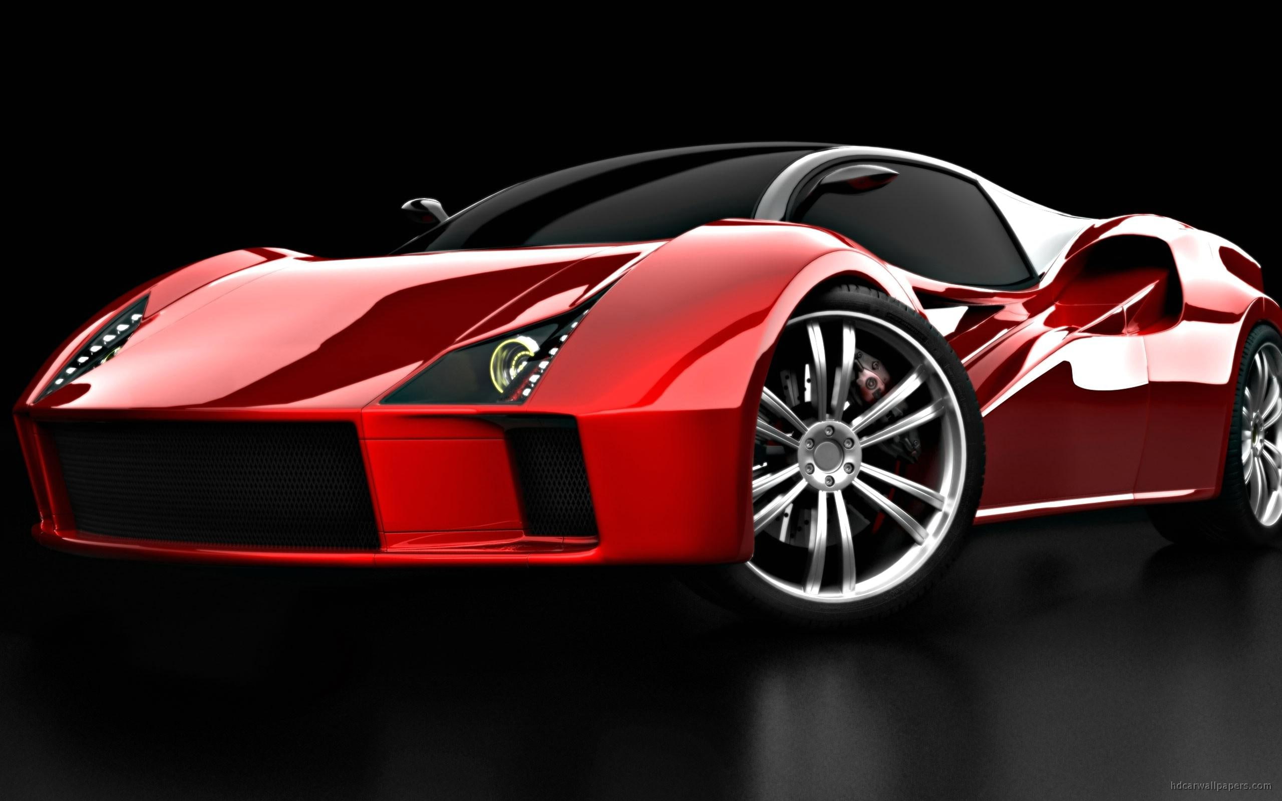 cars, super, la, 2K, ferrari, concept, red, HD Wallpaper