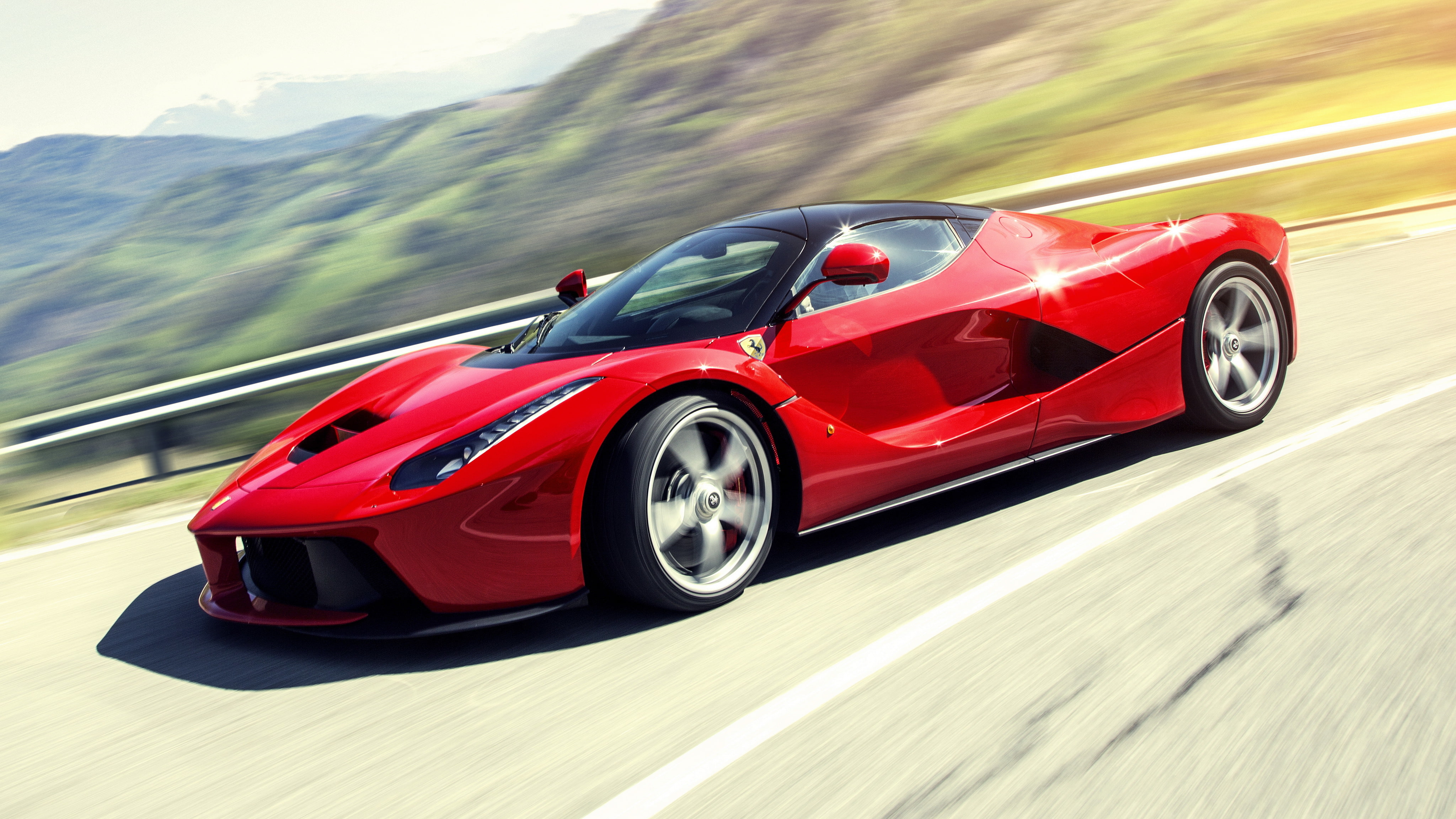 mode of transportation, speed, sport, motion, motor vehicle, 4K, wheel, car, day, nature, motor racing track, blurred motion, driving, spider, on the move, HD Wallpaper