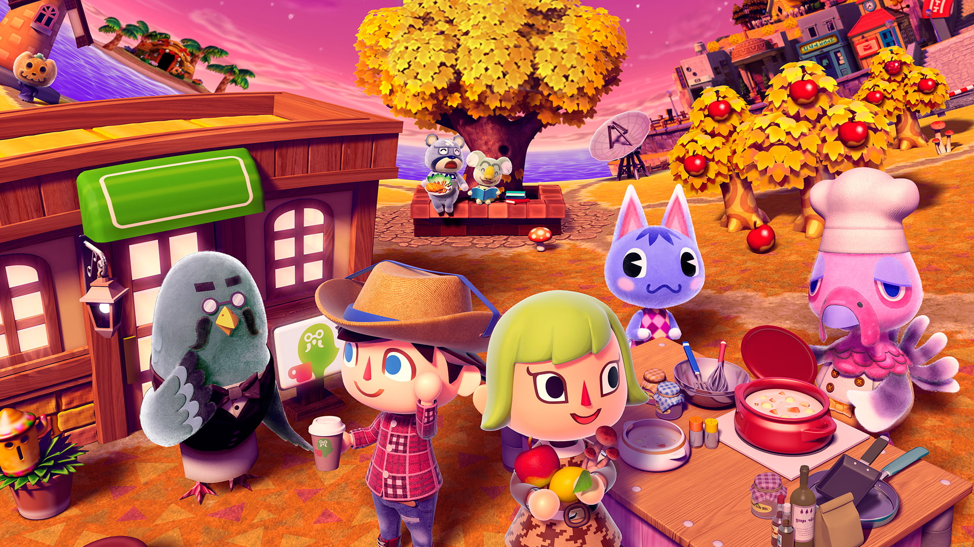 Animal Crossing, Animal Crossing: New Leaf, 1080P, HD Wallpaper
