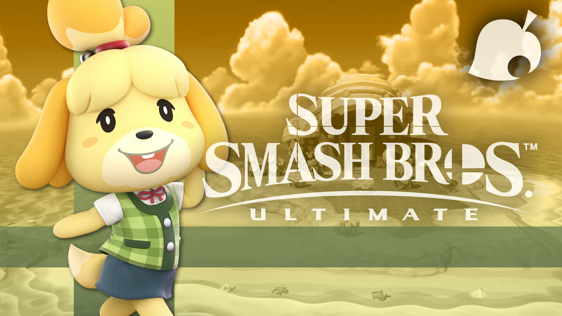 Video Game, Isabelle (Animal Crossing), Super Smash Bros. Ultimate, 1080P, Animal Crossing, HD Wallpaper
