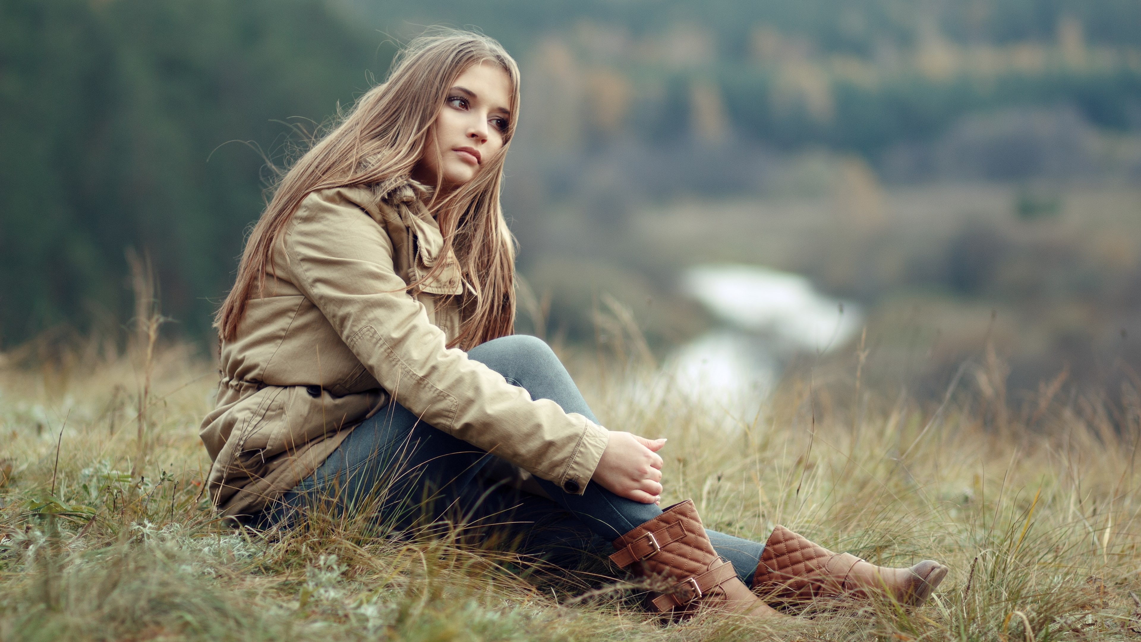 download  girl 3840x2160, 4K, HD Wallpaper