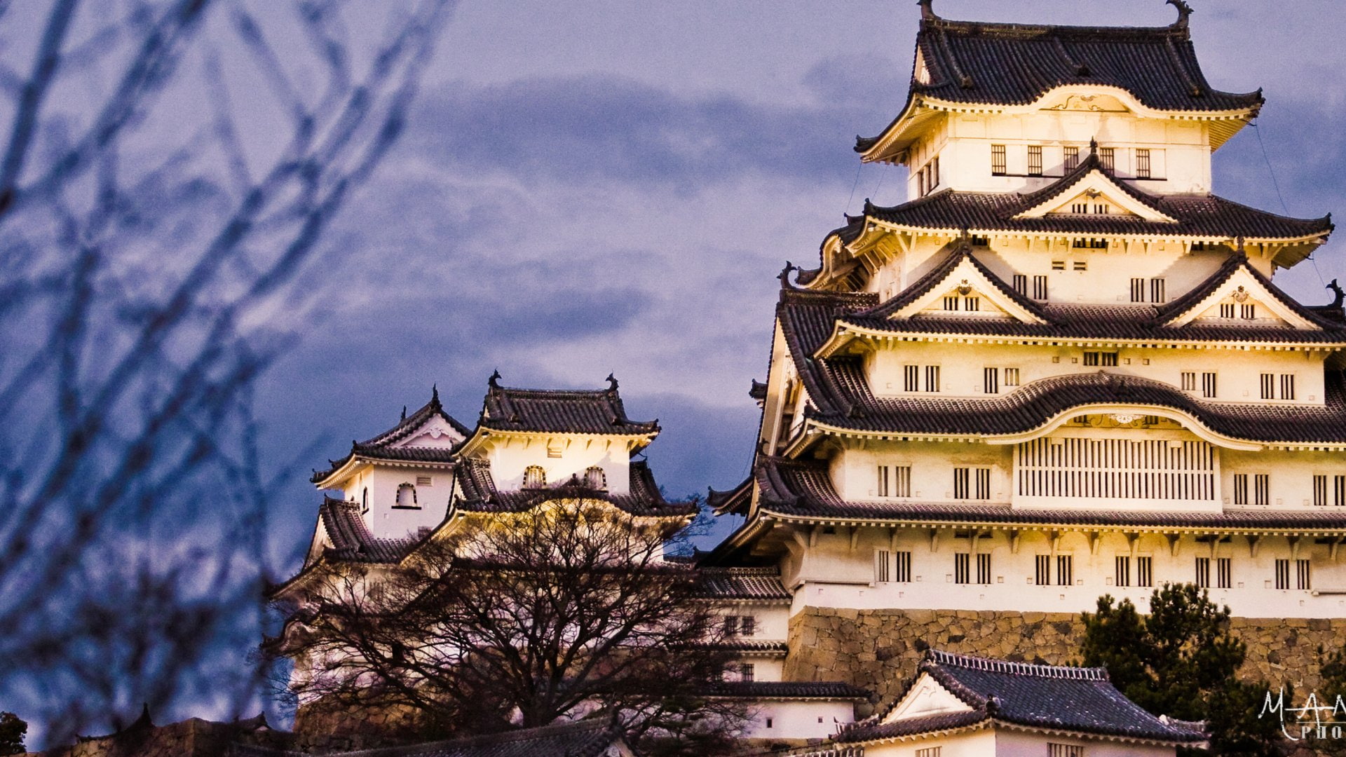 Castles, 1080P, Himeji Castle, HD Wallpaper