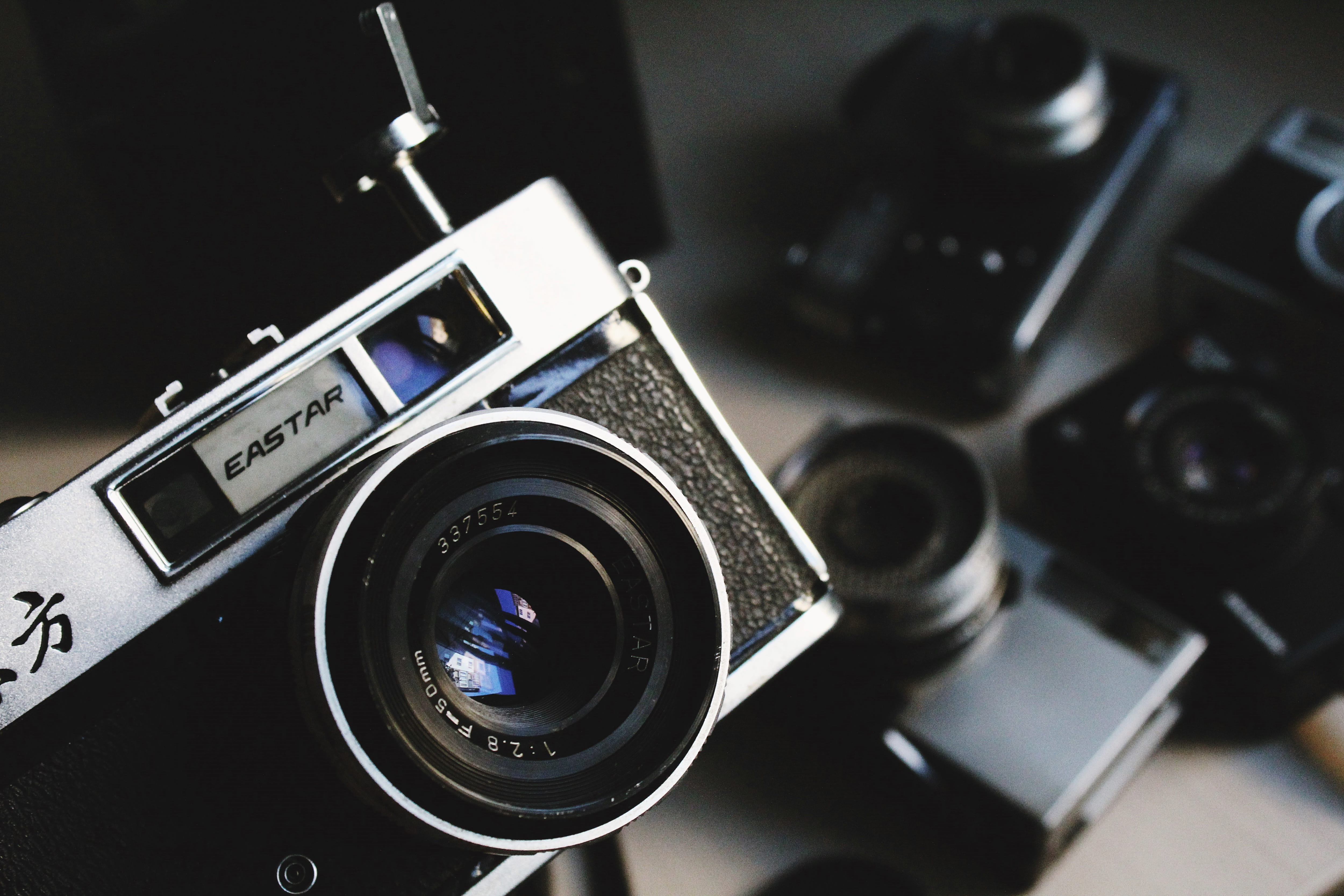 camera, still life, photography themes, camera - photographic equipment, indoors, communication, music, digital camera, slr camera, lens - optical instrument, HD Wallpaper