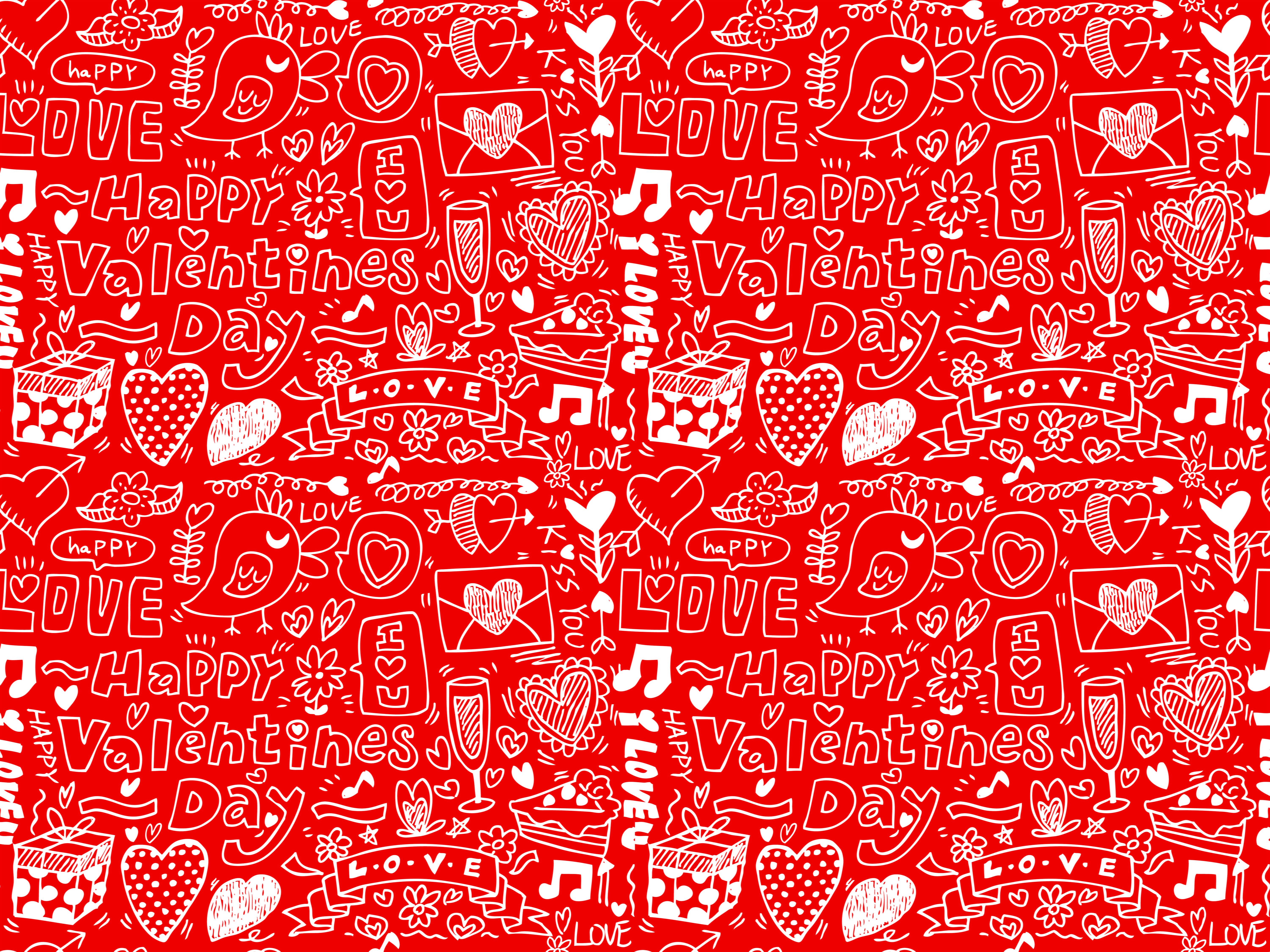 creativity, close-up, no people, 5K, vector, illustration, indoors, white, script, Valentines day, complexity, full frame, computer Icon, floral pattern, HD Wallpaper