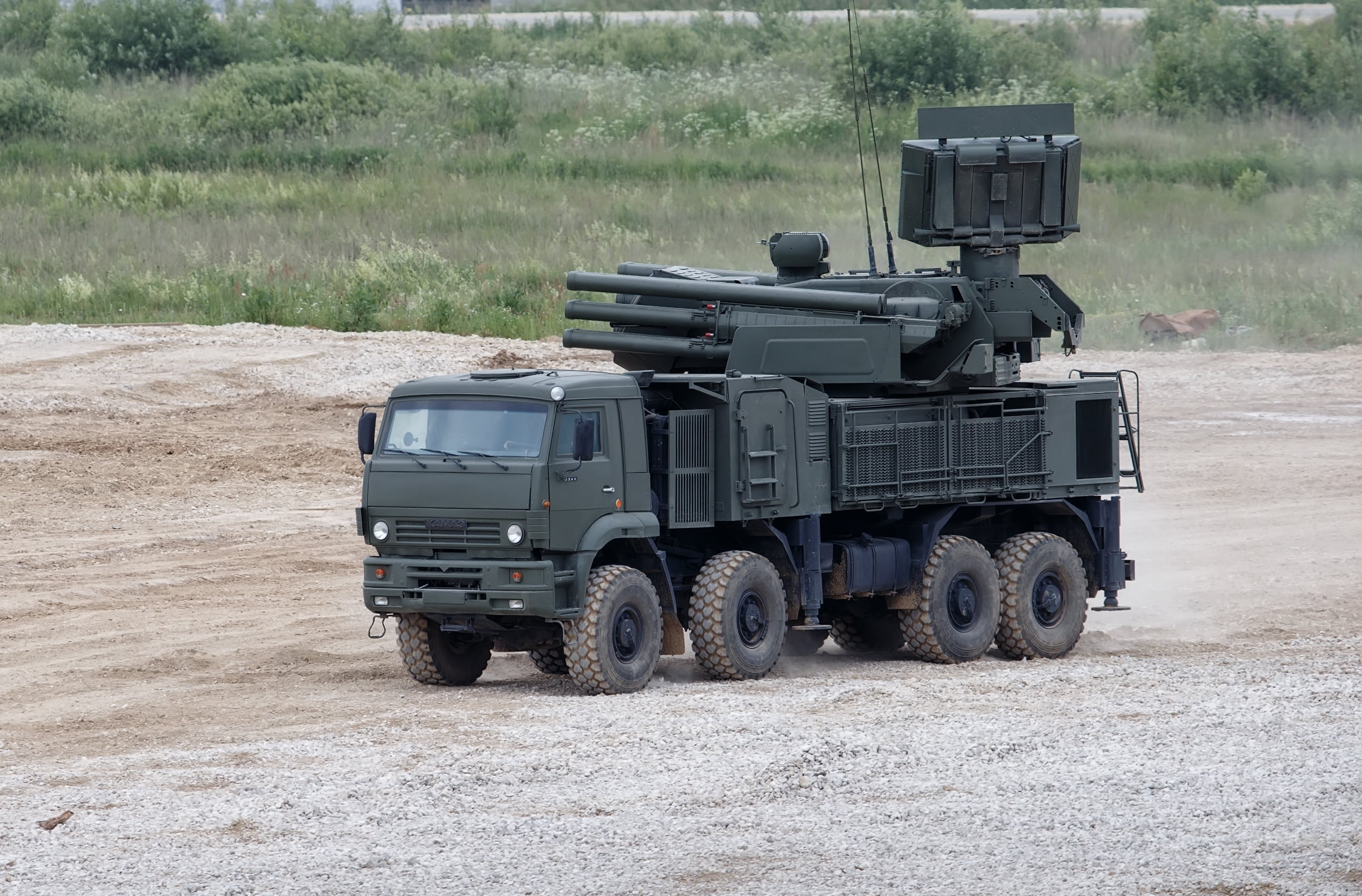 no people, truck, weapons, landscape, (Zrpk), army, 1080P, land vehicle, weapon, Russian, fighting, explosive, transportation, day, armed forces, field, HD Wallpaper